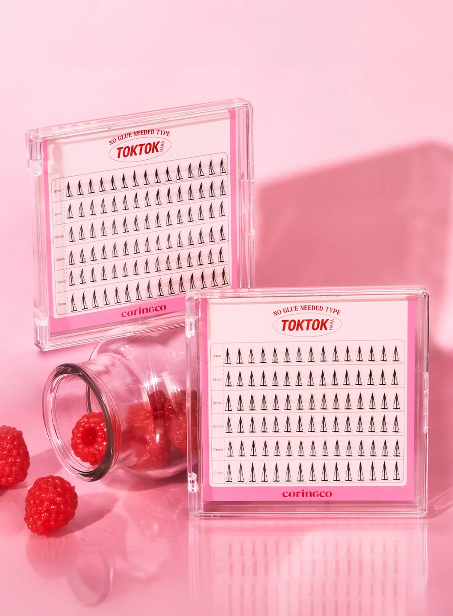 TOKTOKHARA No Glue Eyelash - Light (36pcs-90pcs) - Image 30