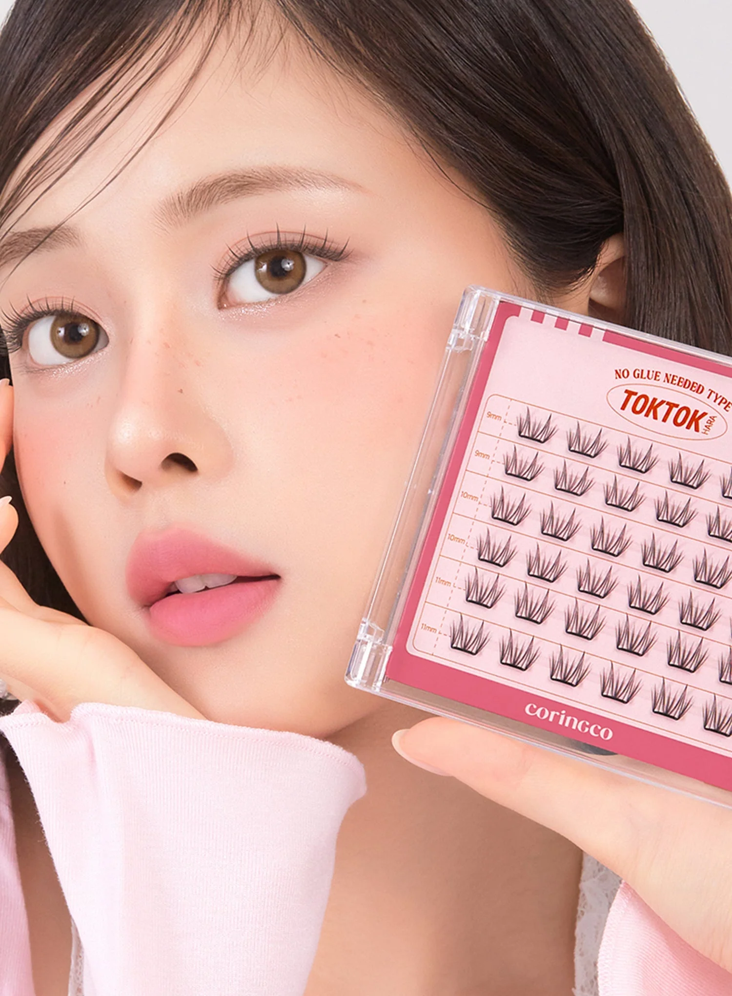 TOKTOKHARA No Glue Eyelash - Light (36pcs-90pcs) - Image 7