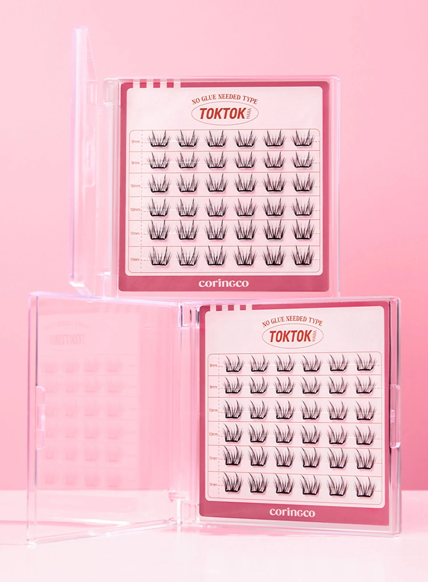 TOKTOKHARA No Glue Eyelash - Light (36pcs-90pcs) - Image 9