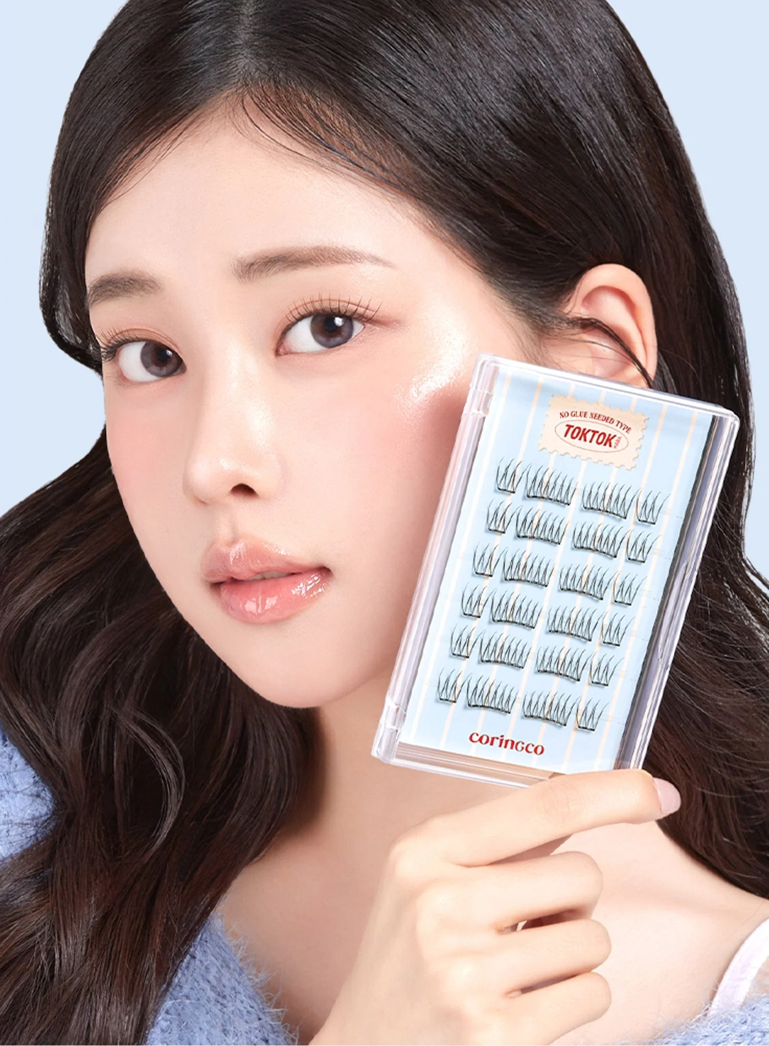 TOKTOKHARA No Glue Half Eyelash (24pcs) - Image 26
