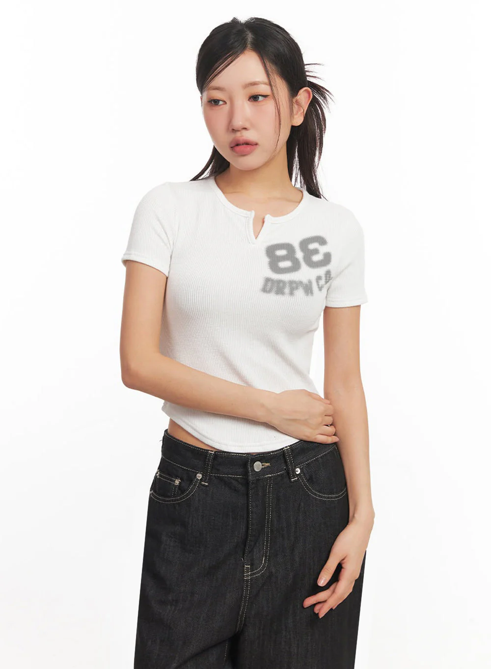 Tomboy Graphic Crop Top IA524 - Image 15