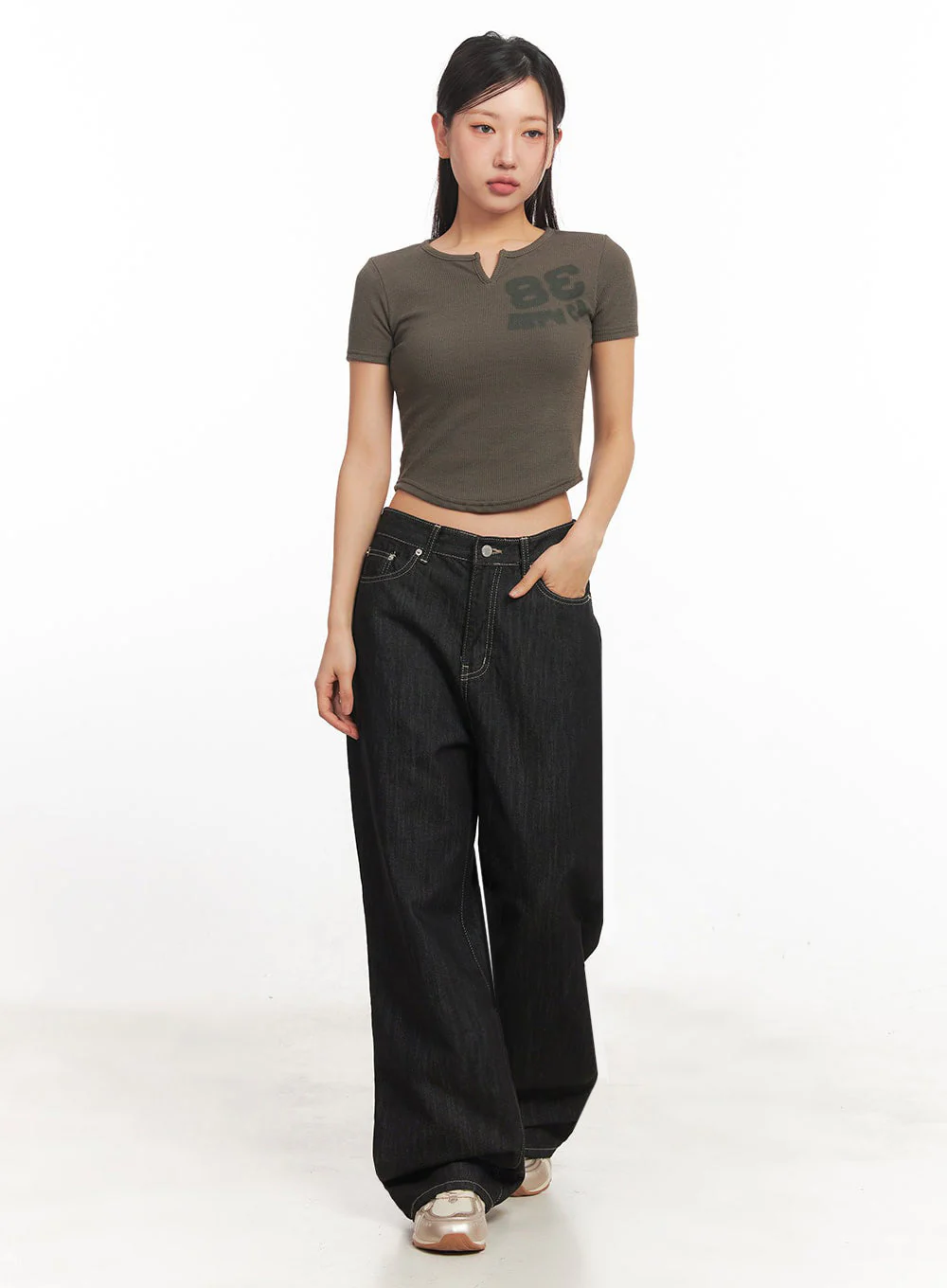 Tomboy Graphic Crop Top IA524 - Image 6