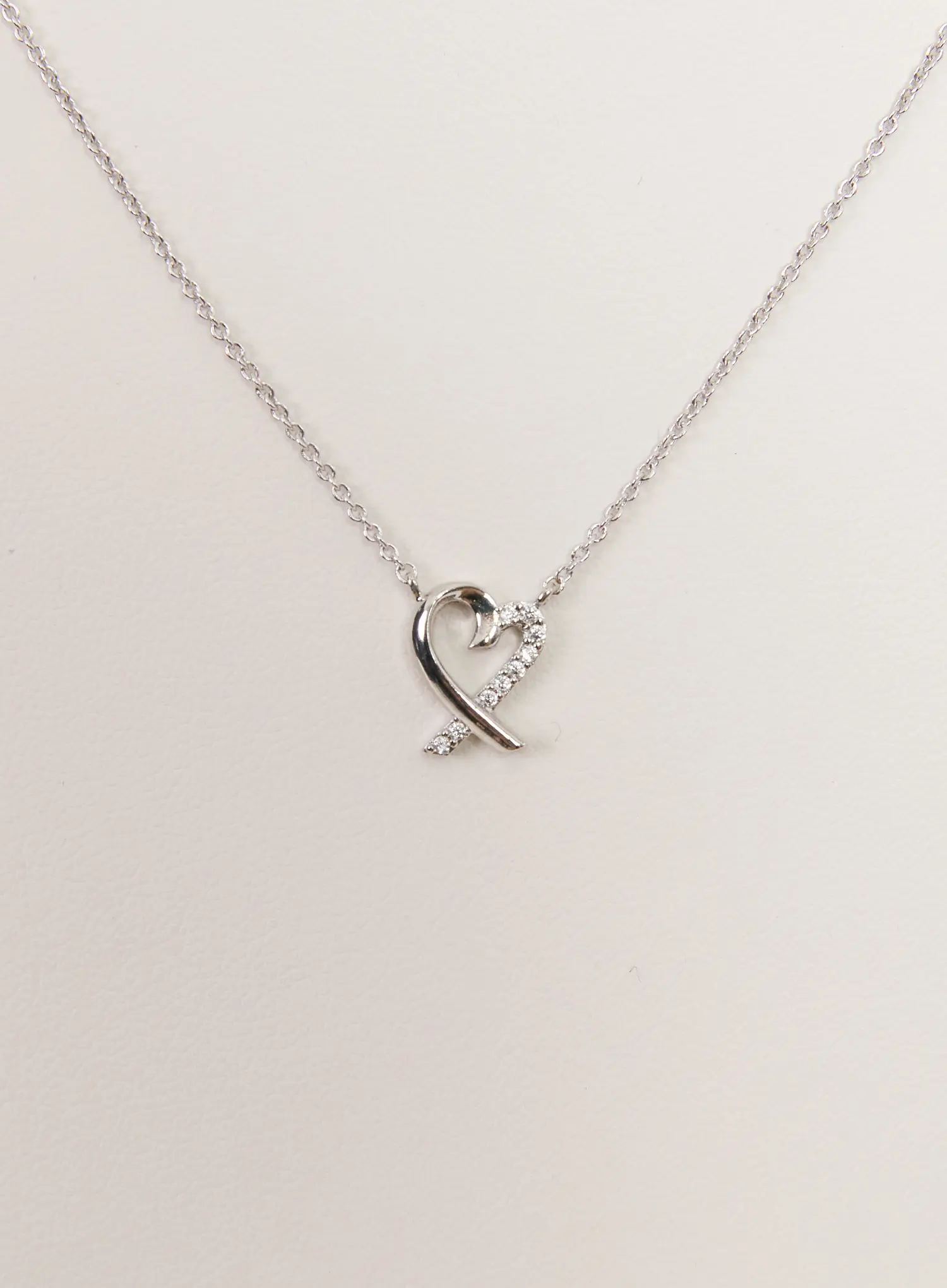 Trailing Heart Necklace IS517 - Image 7