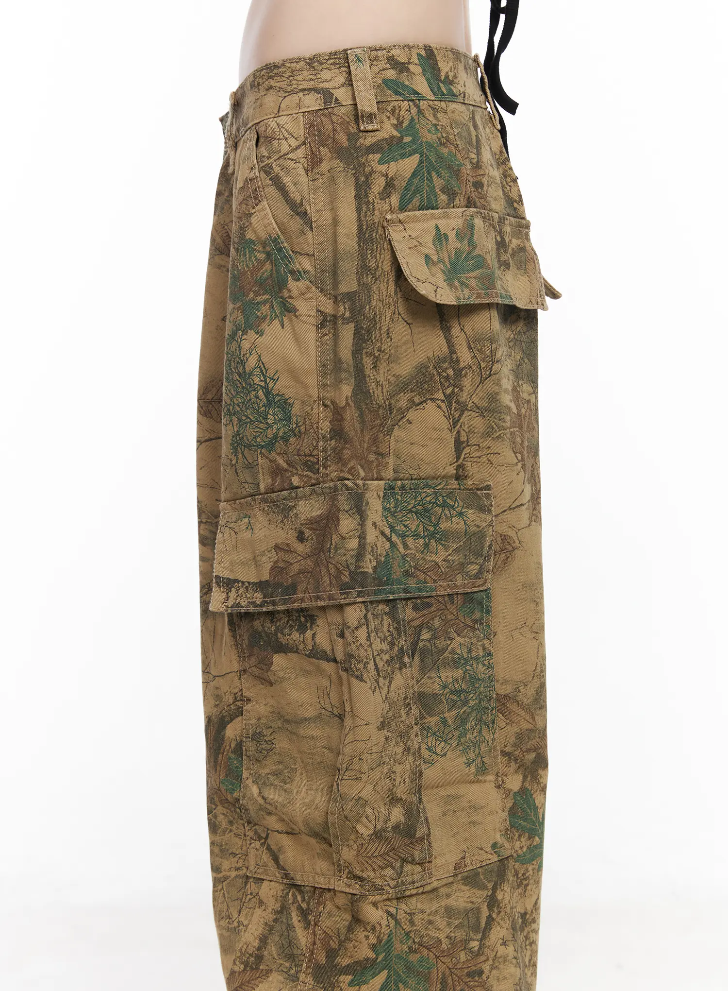 Tree Printed Wide Leg Pants CM526 - Image 4