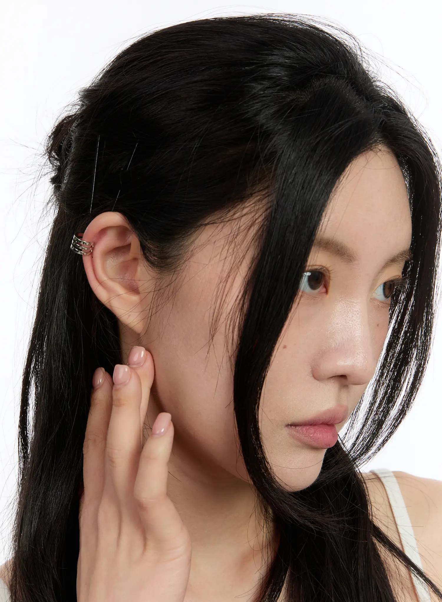 Triple Band Ear Cuff CA508 - Image 2
