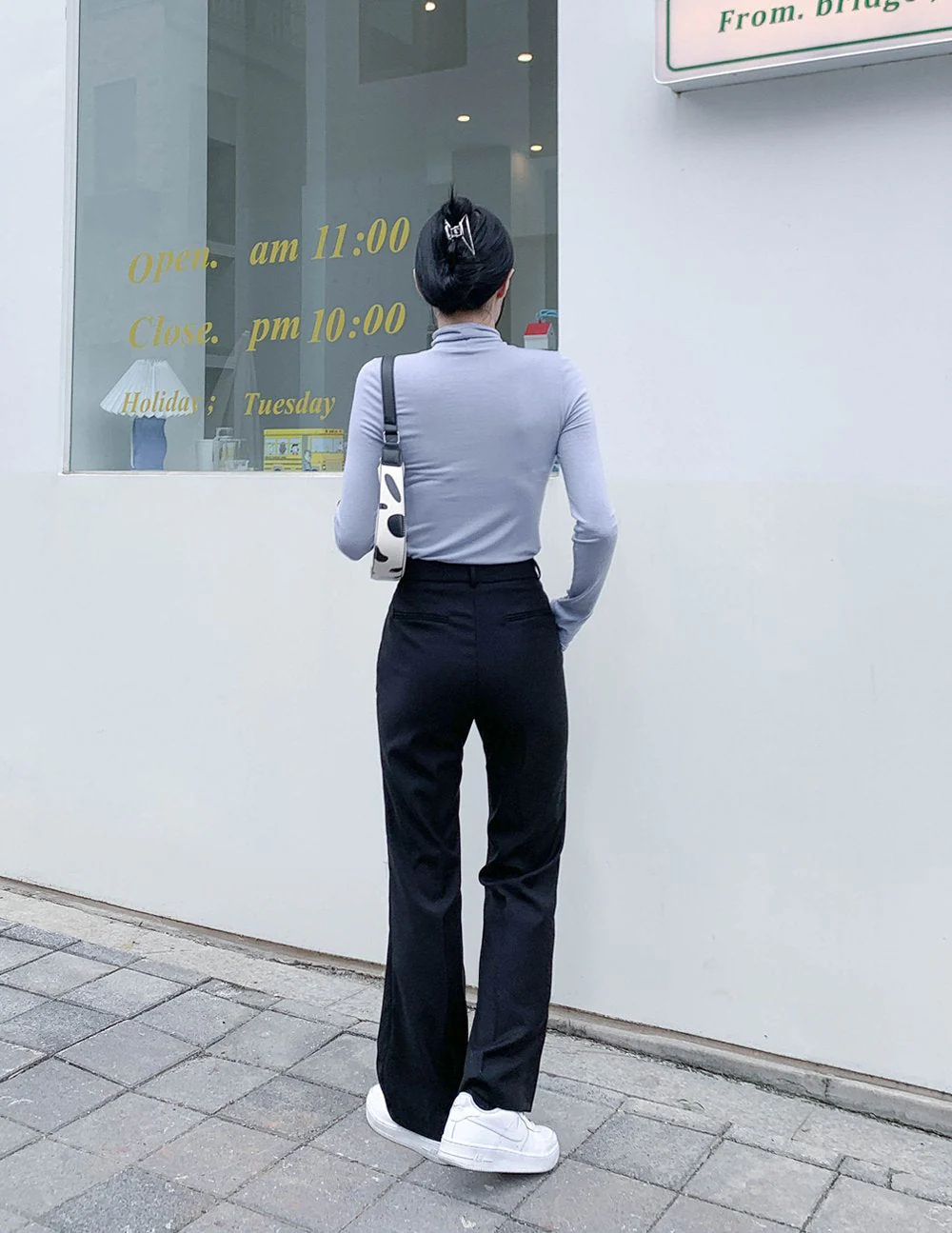 Turtleneck Warmer Crop Top CN08 - Image 15