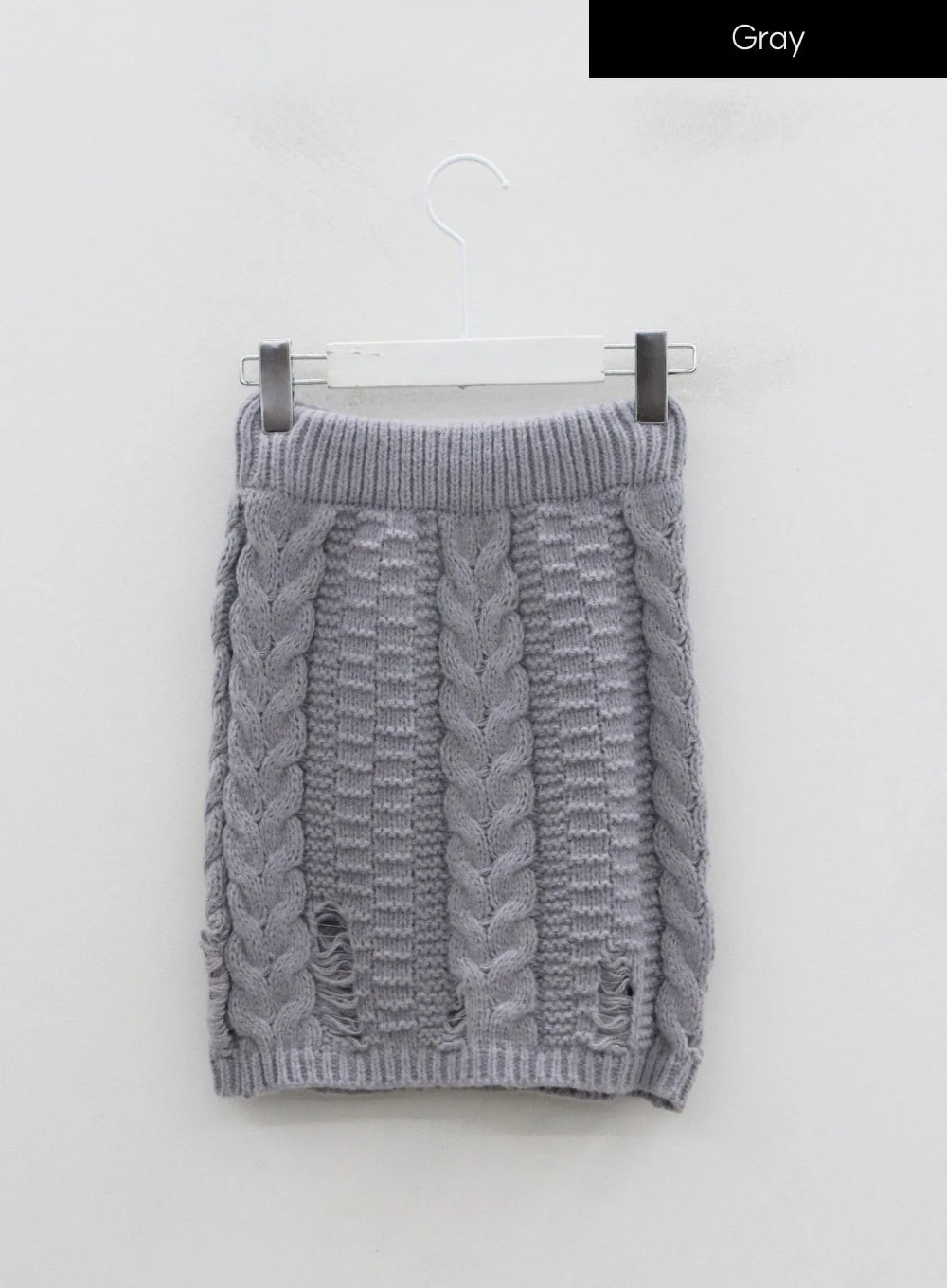 Twist Pattern Ripped Pencil Mini Skirt IN08 - Image 20