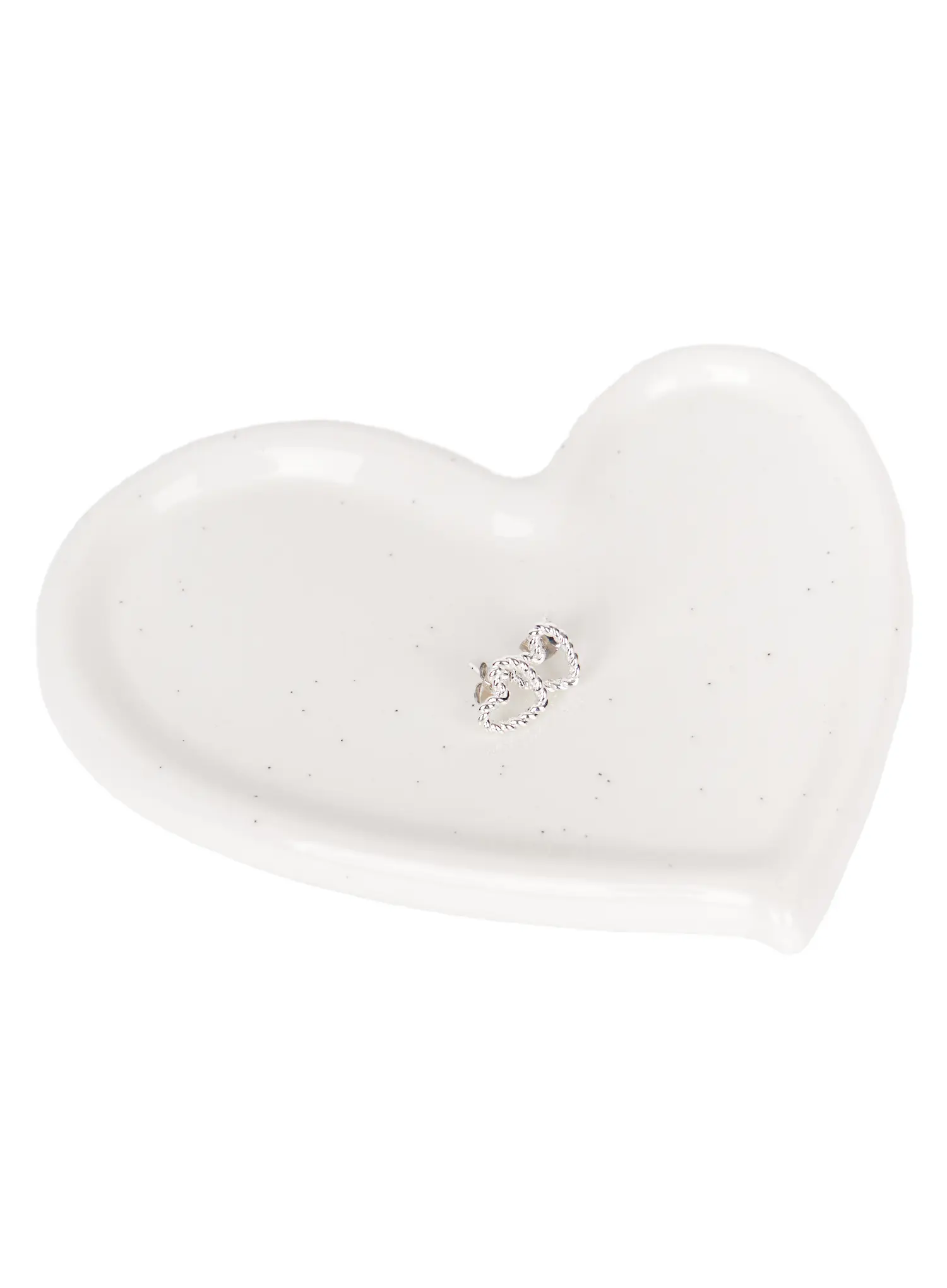 Twisted Heart Earrings CA517 - Image 5