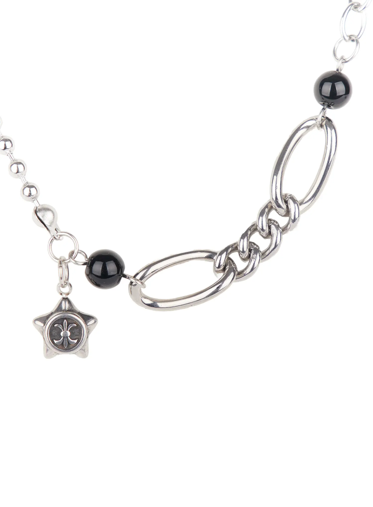 Twisted Star Charm Necklace CF503 - Image 5