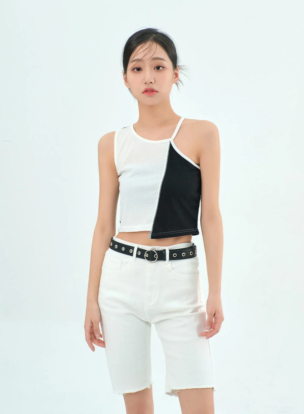 Two Color Unbalanced Top BY308 - Image 3