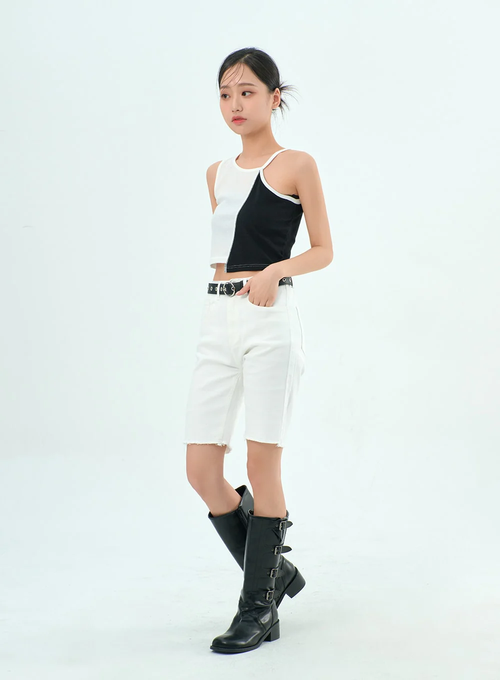 Two Color Unbalanced Top BY308 - Image 5