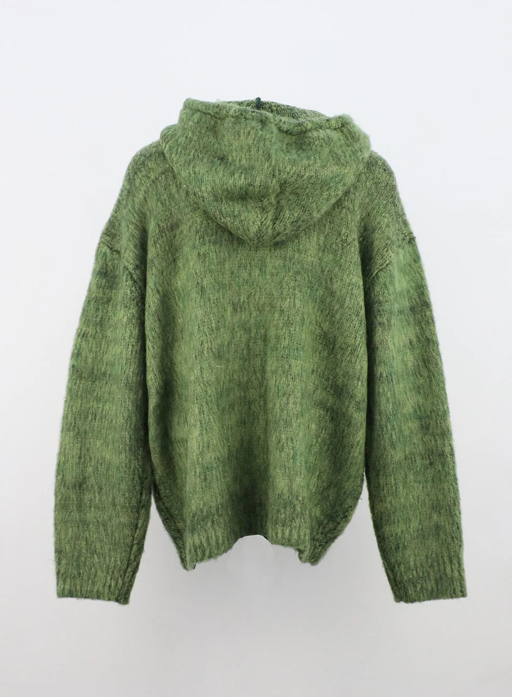 Two-Way Zip-Up Knit Hoodie Jacket CN303 - Image 10