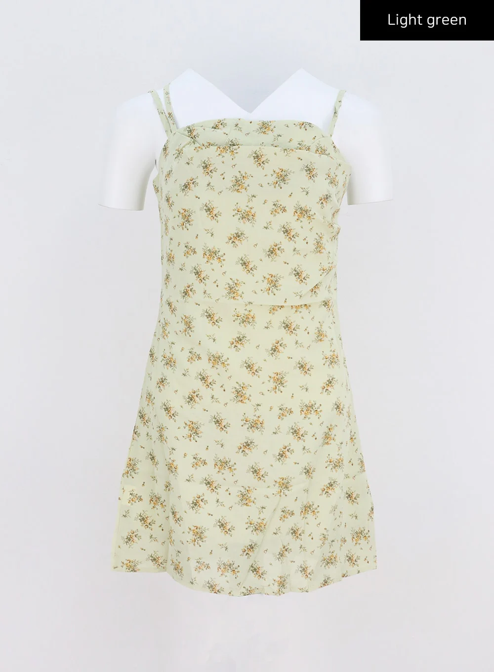 Unbalanced Strap Mini Dress CY308 - Image 11