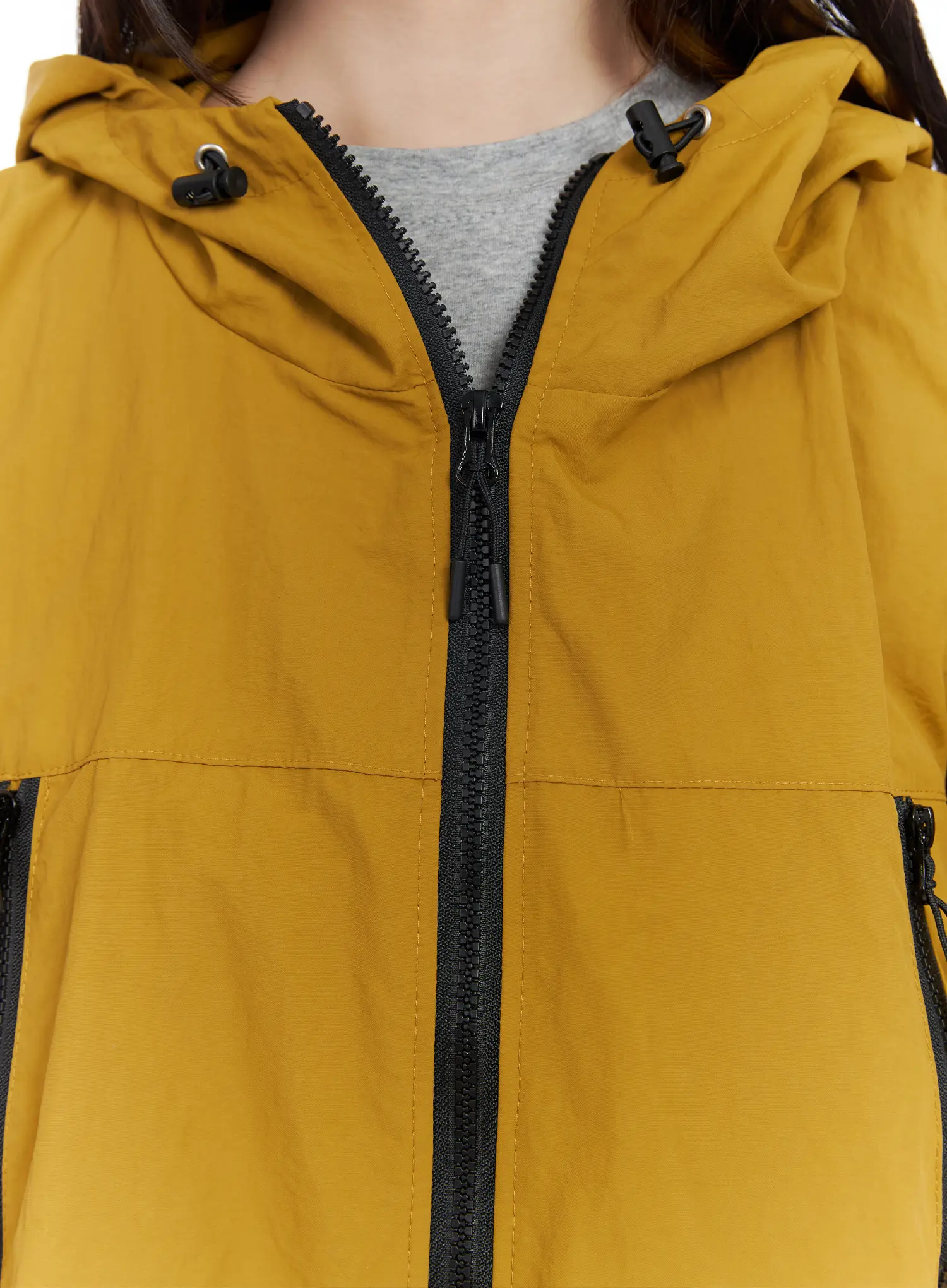 Unisex Oversized Zip-Up Windbreaker CM513 - Image 8