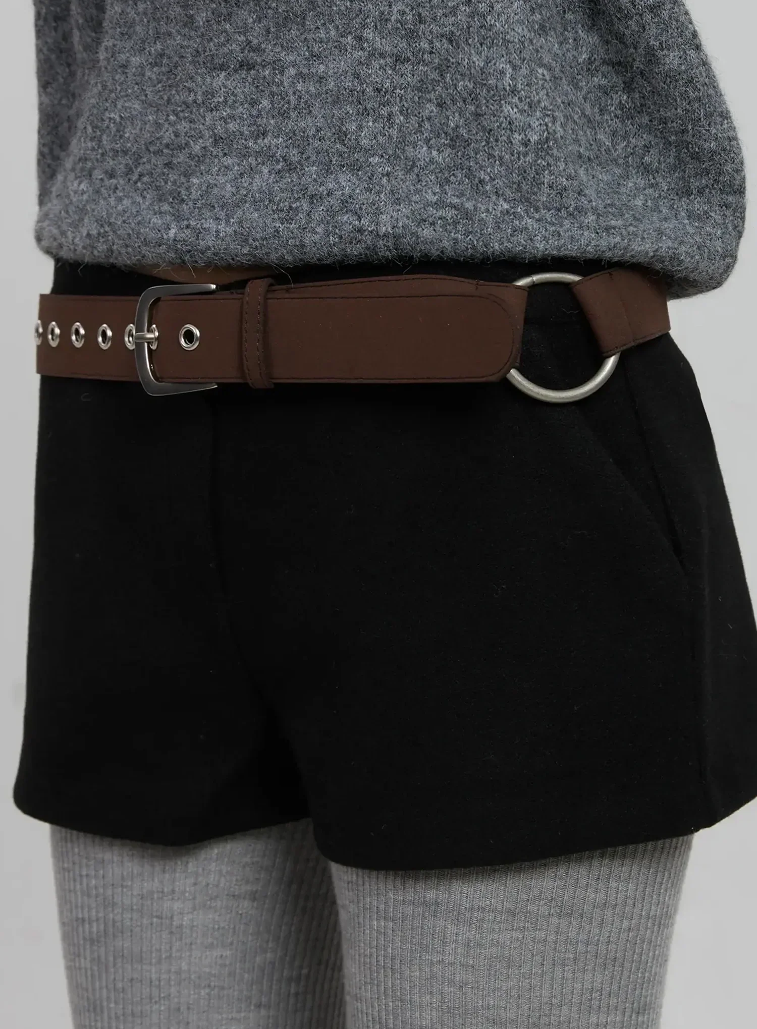 Unisex Ring Buckle Belt IN507 - Image 4