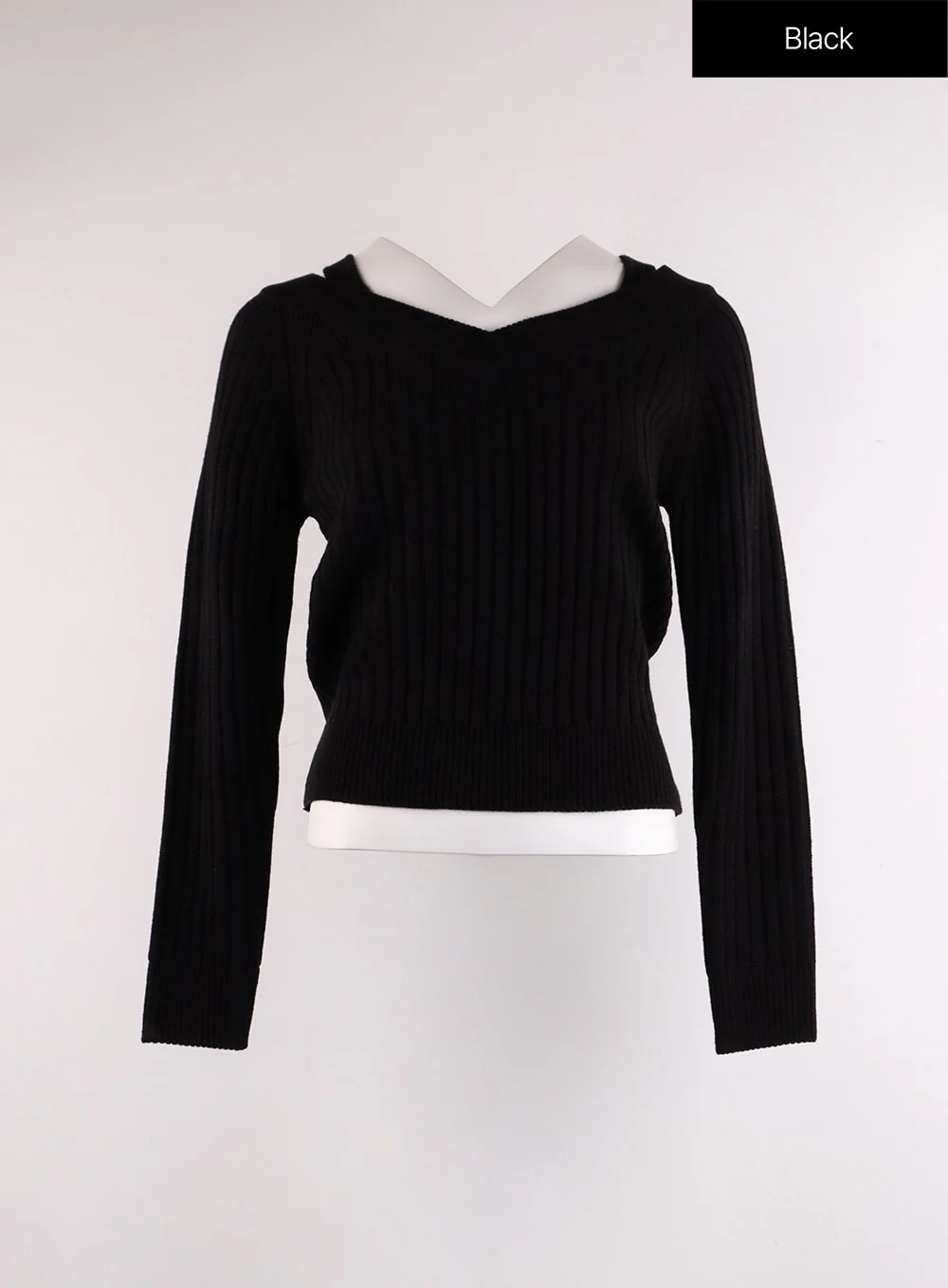 V-Neck Lace Ruched Long Sleeve Top IF402 - Image 12
