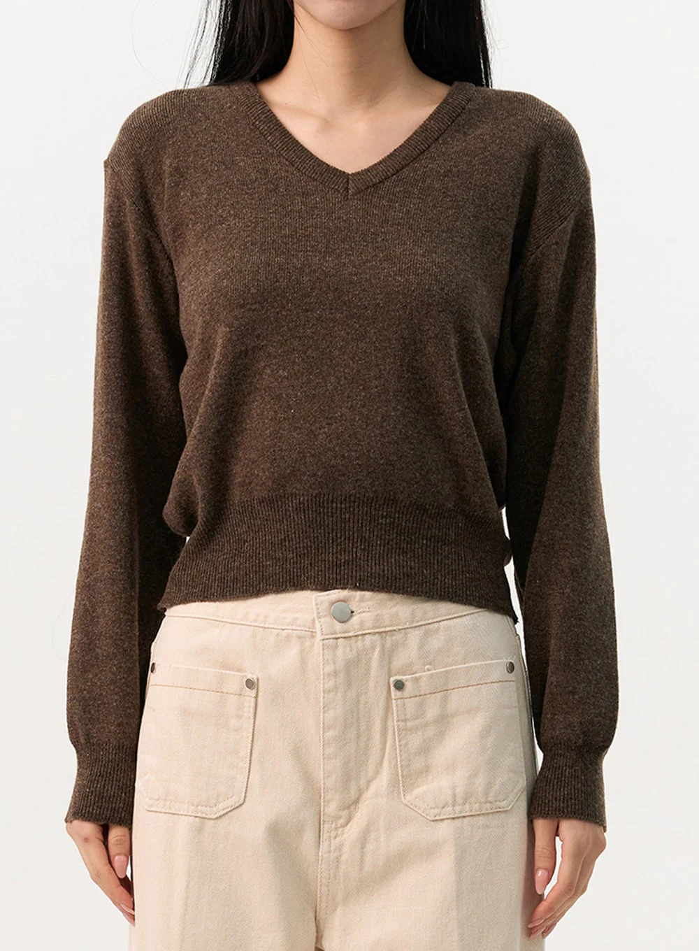 V-Neck Sweater IO320 - Image 2