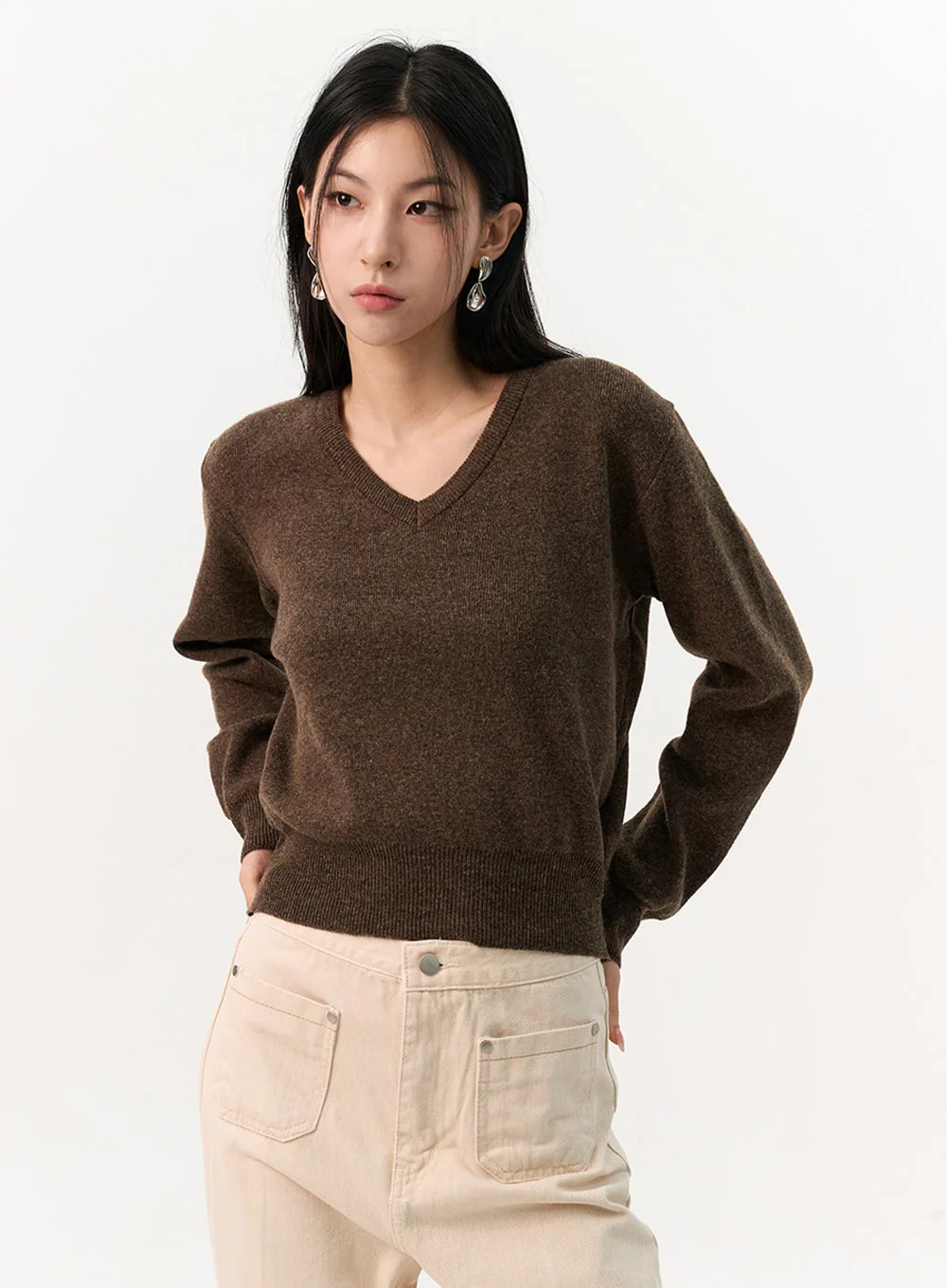 V-Neck Sweater IO320 - Image 6