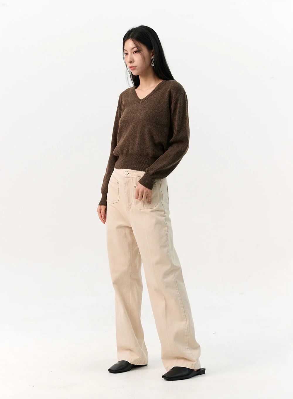 V-Neck Sweater IO320 - Image 8