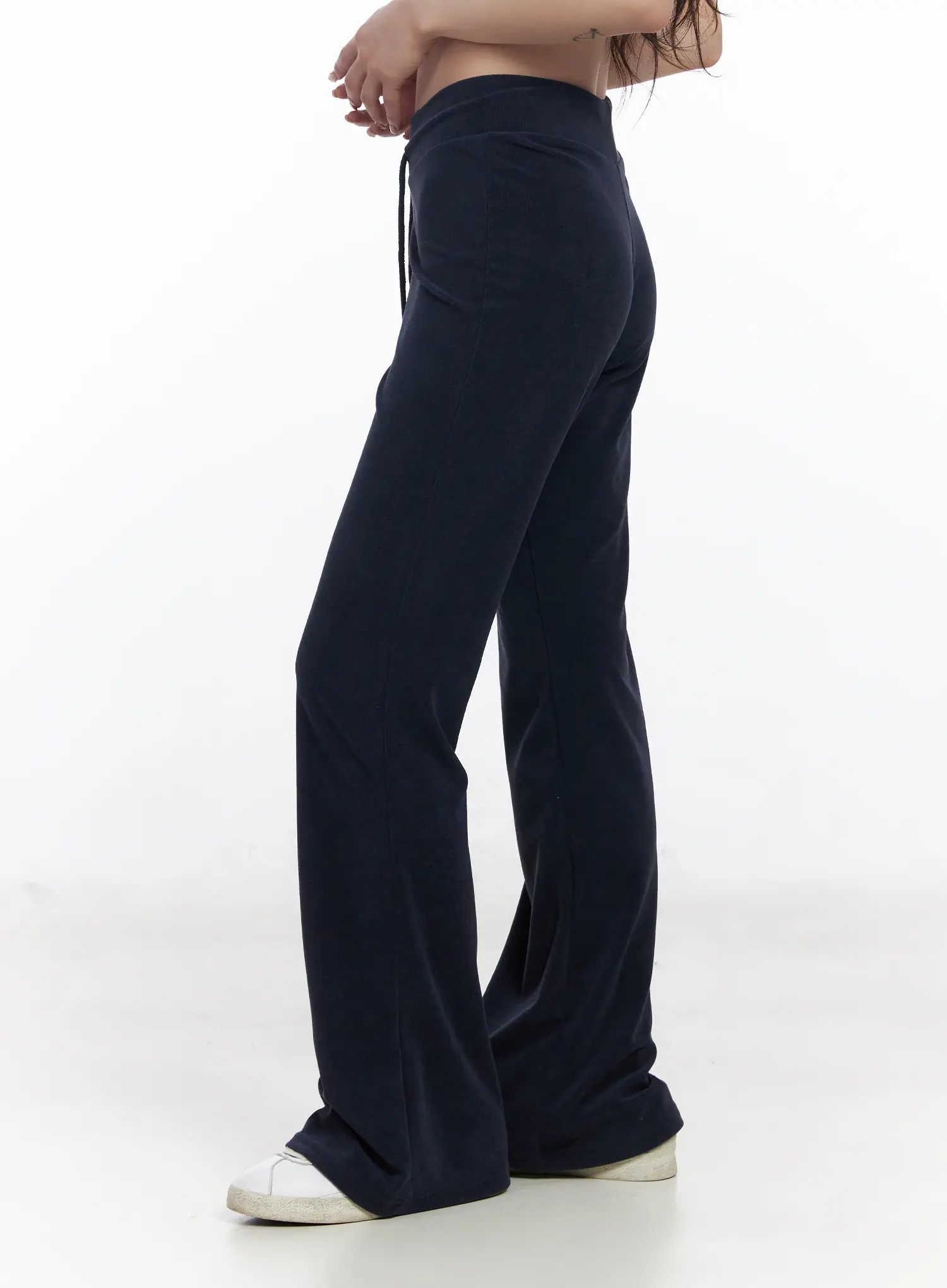 Velour Bootcut Track Pants CJ526 - Image 3
