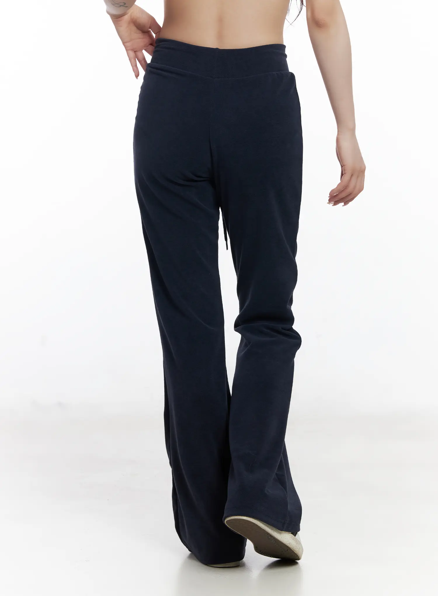 Velour Bootcut Track Pants CJ526 - Image 4