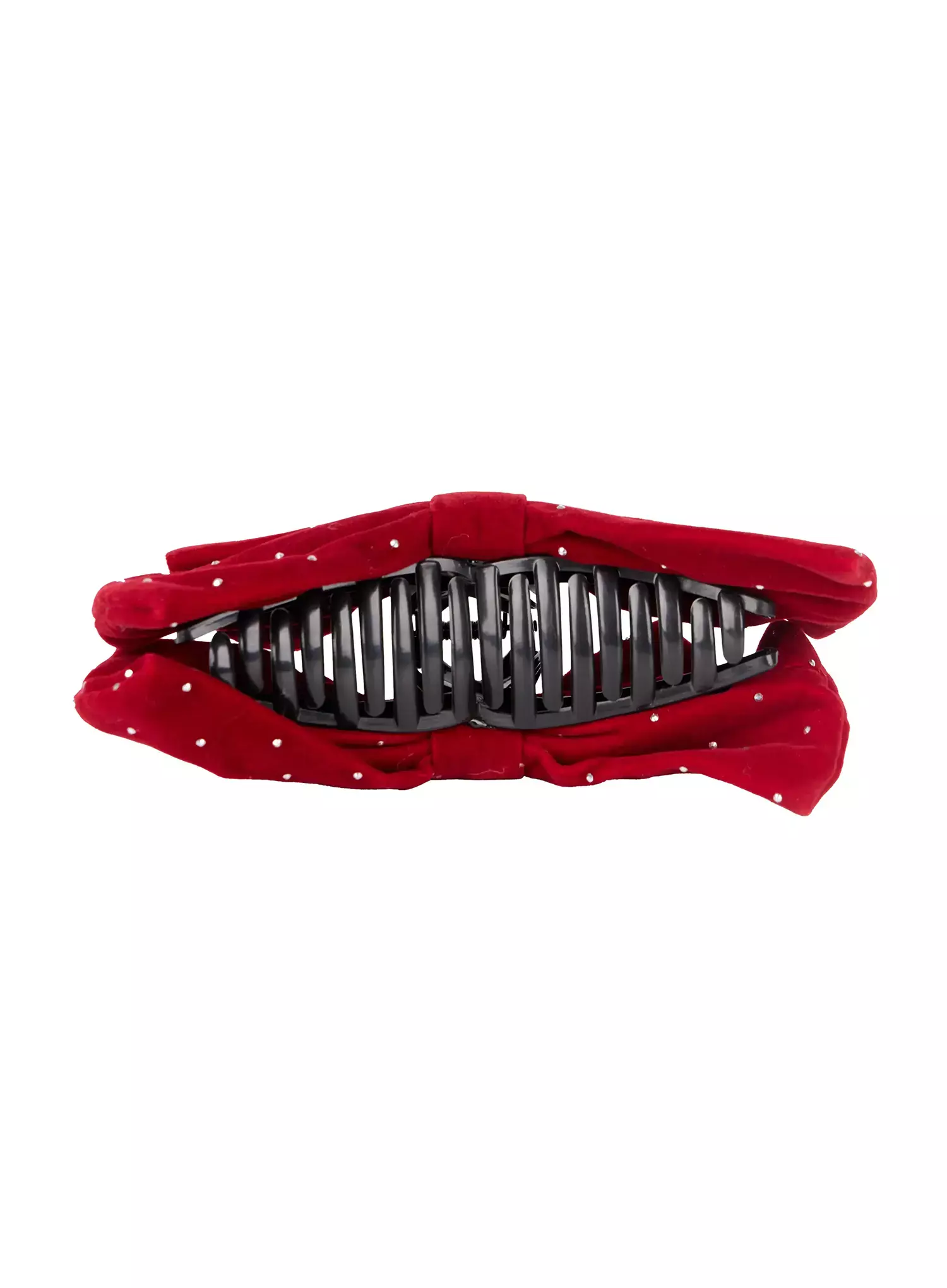 Velvet Ribbon Hair Claw Clip IO527 - Image 11