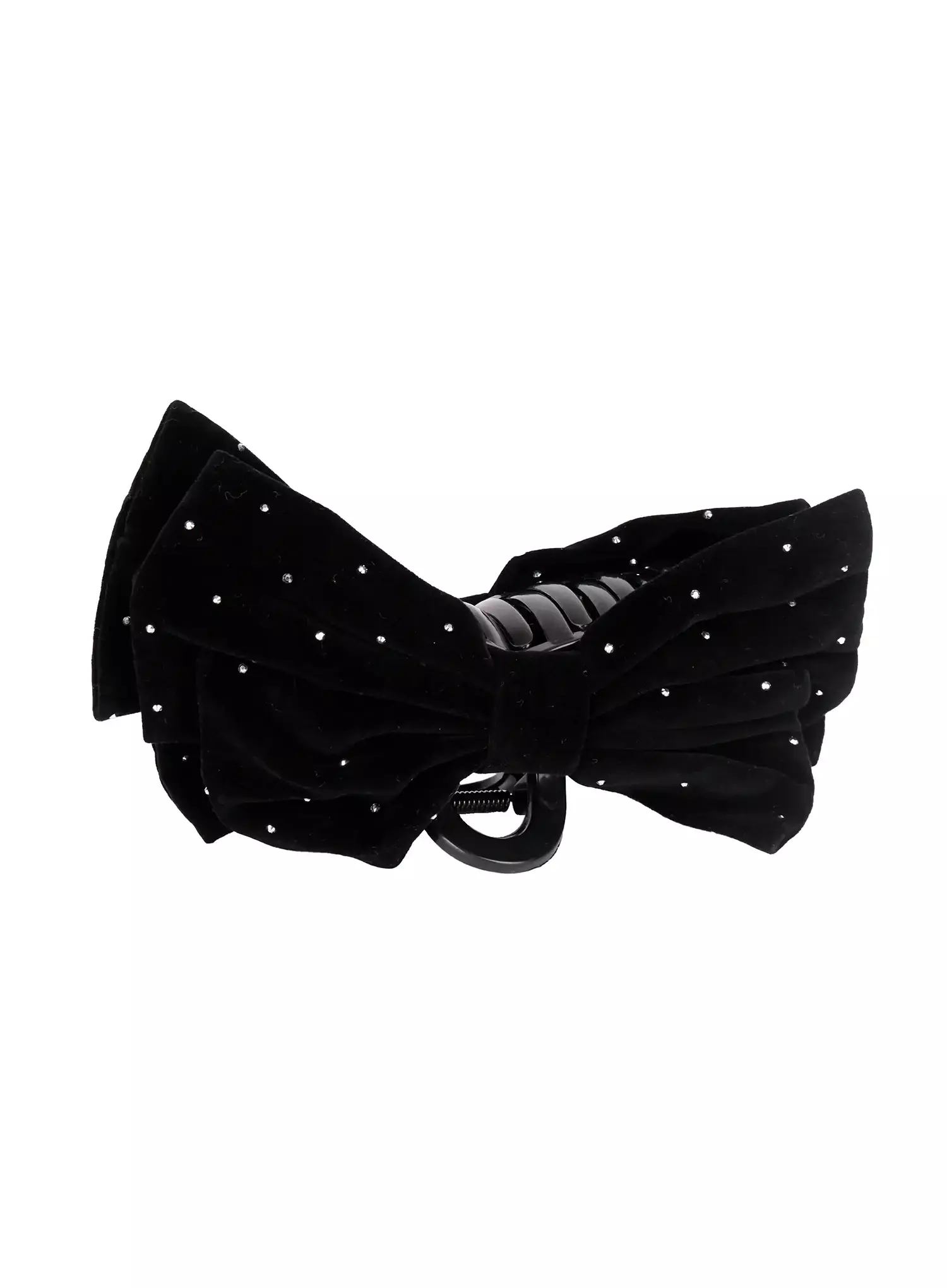 Velvet Ribbon Hair Claw Clip IO527 - Image 8