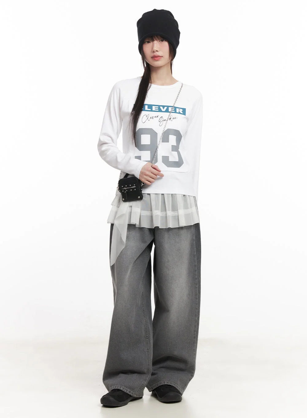 Venessa Washed Baggy Jeans CM528 - Image 2