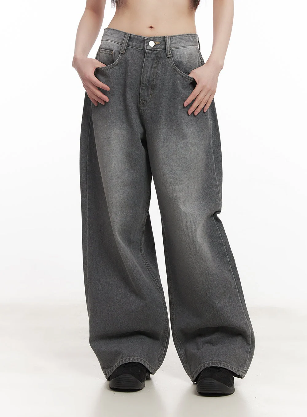 Venessa Washed Baggy Jeans CM528 - Image 9