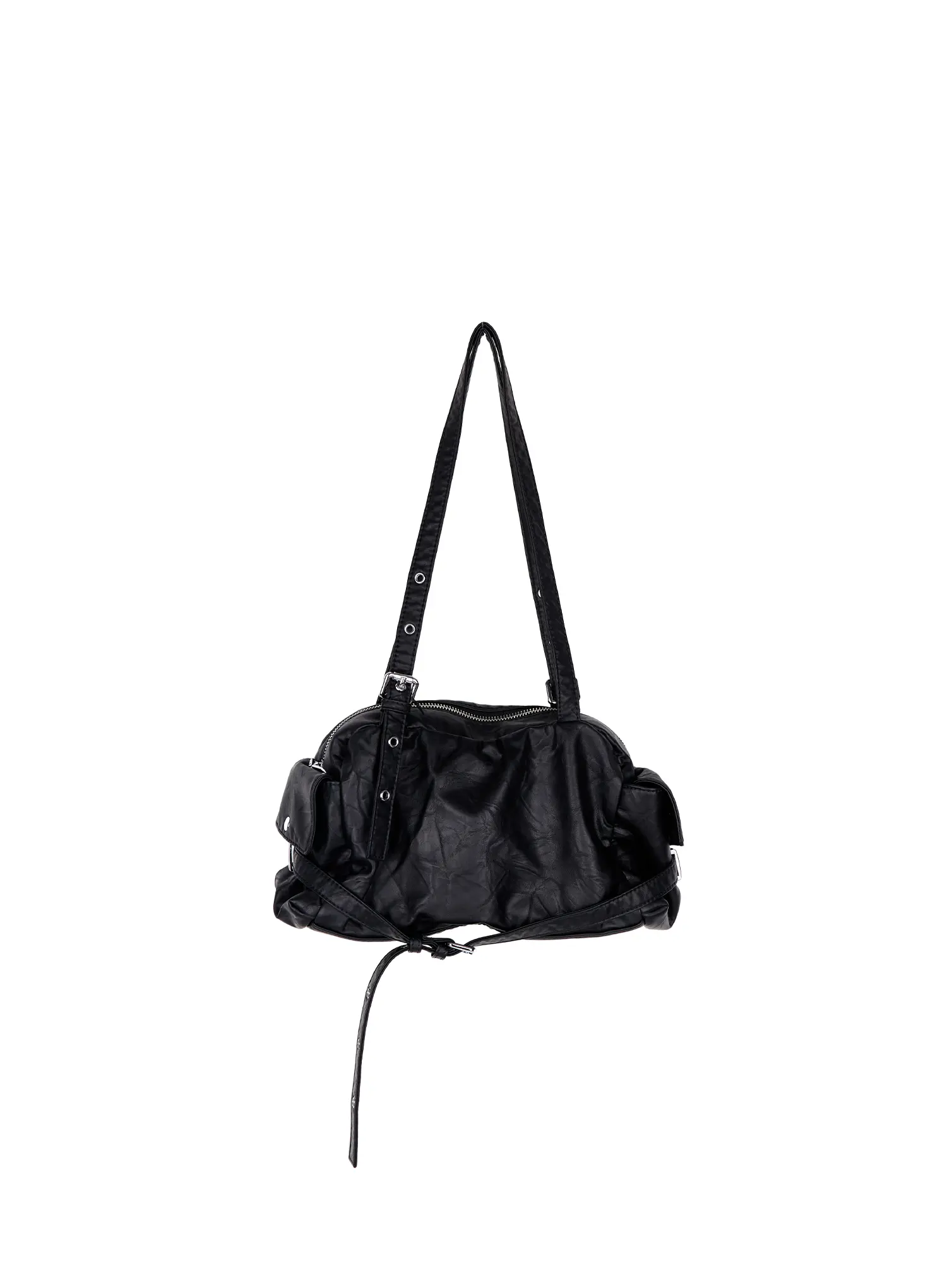 Vintage Belted Shoulder Bag CA514 - Image 6