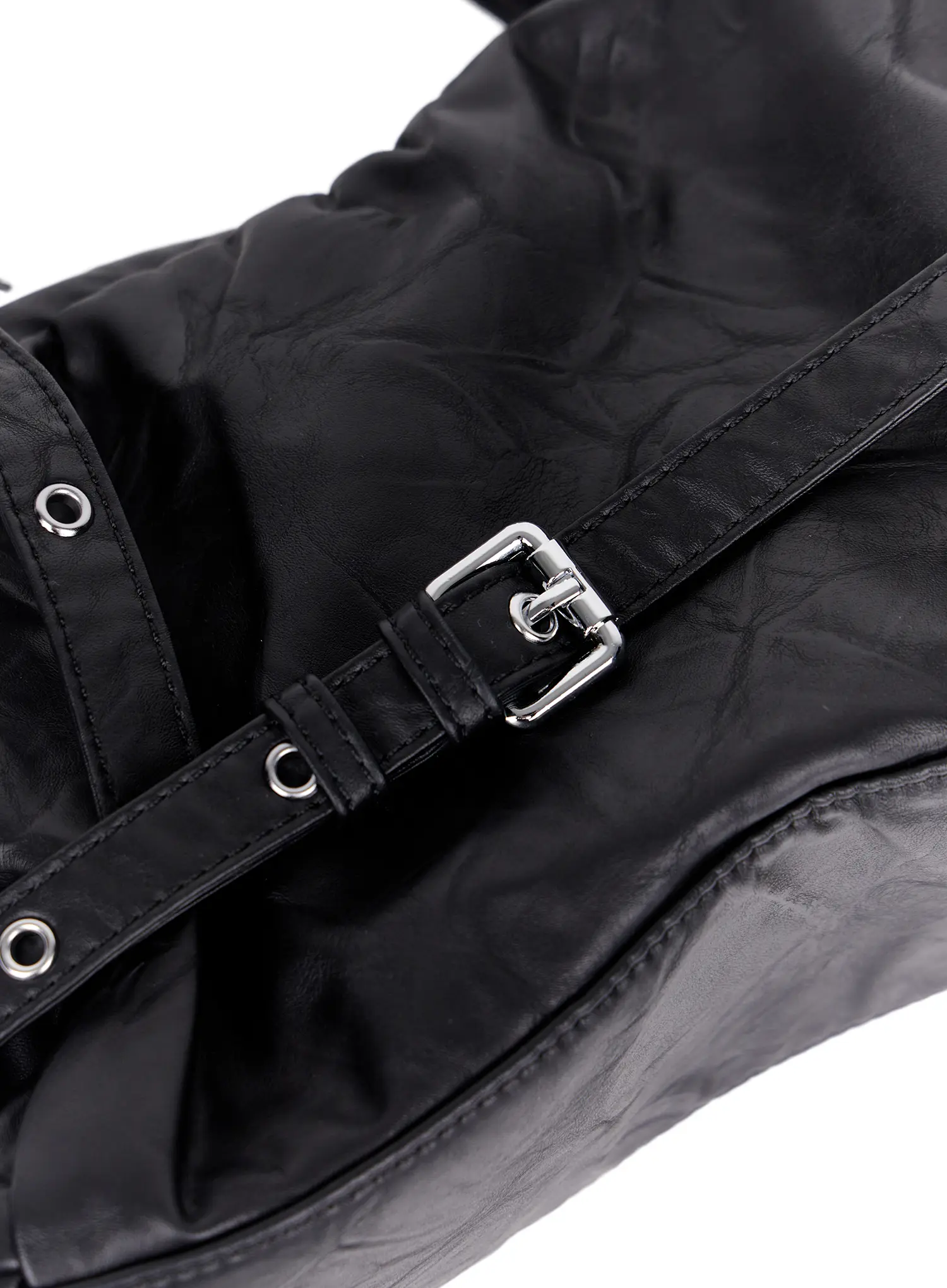Vintage Belted Shoulder Bag CA514 - Image 7