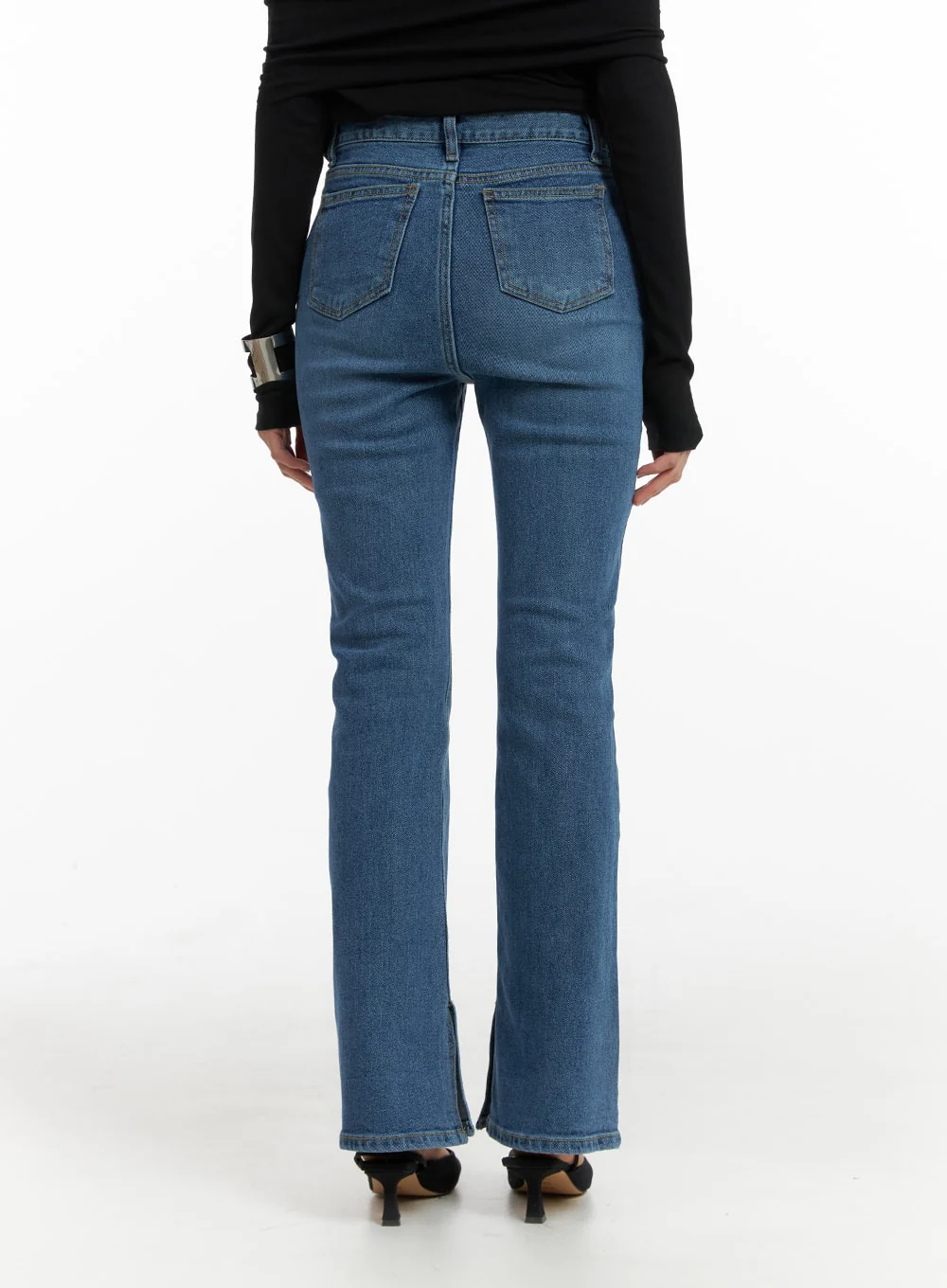 Vintage Flared Jeans IM414 - Image 6