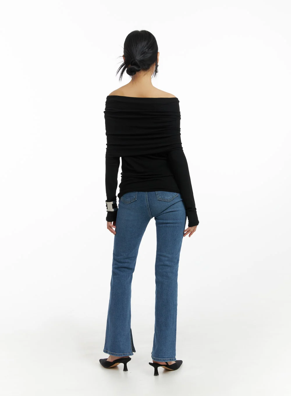Vintage Flared Jeans IM414 - Image 8