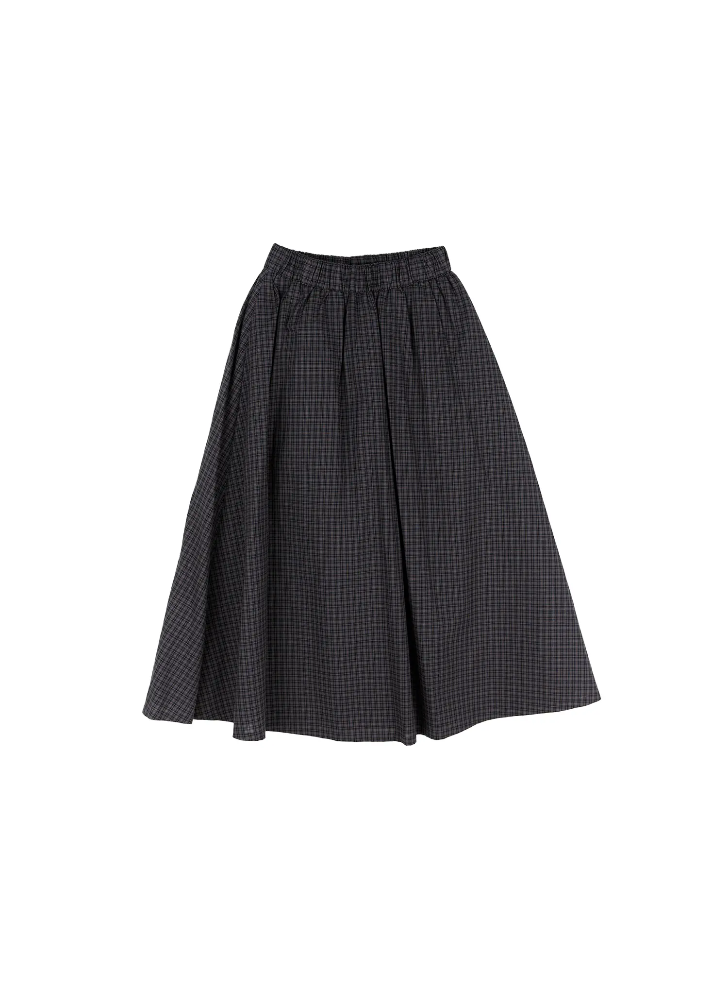 Vintage Gingham Midi Skirt CG514 - Image 10