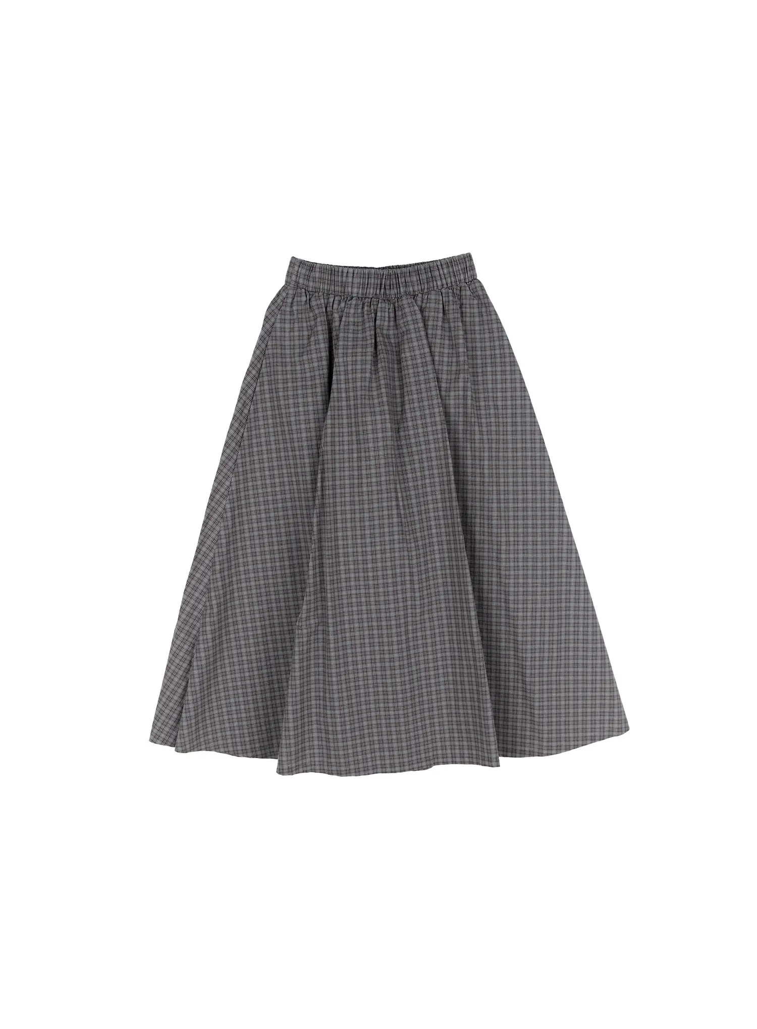 Vintage Gingham Midi Skirt CG514 - Image 9