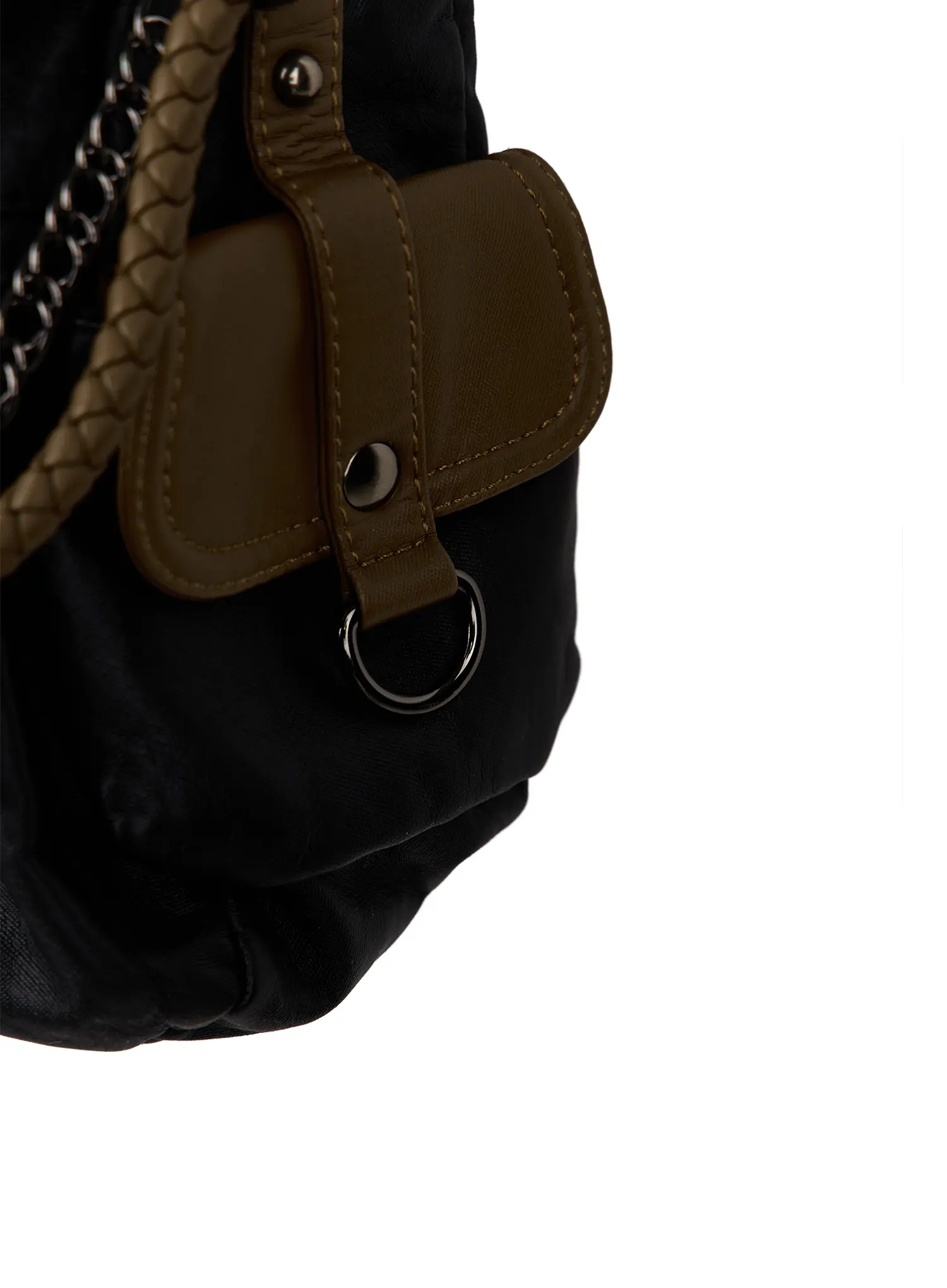Vintage Style Faux-Leather Shoulder Bag CY513 - Image 10