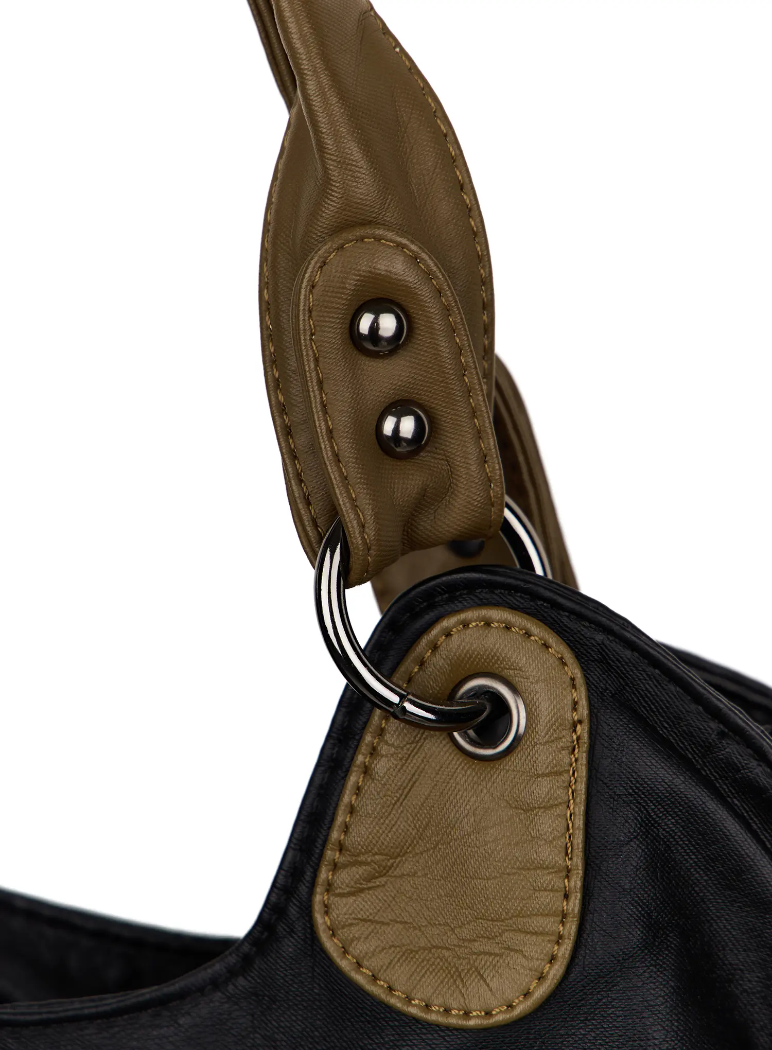Vintage Style Faux-Leather Shoulder Bag CY513 - Image 7