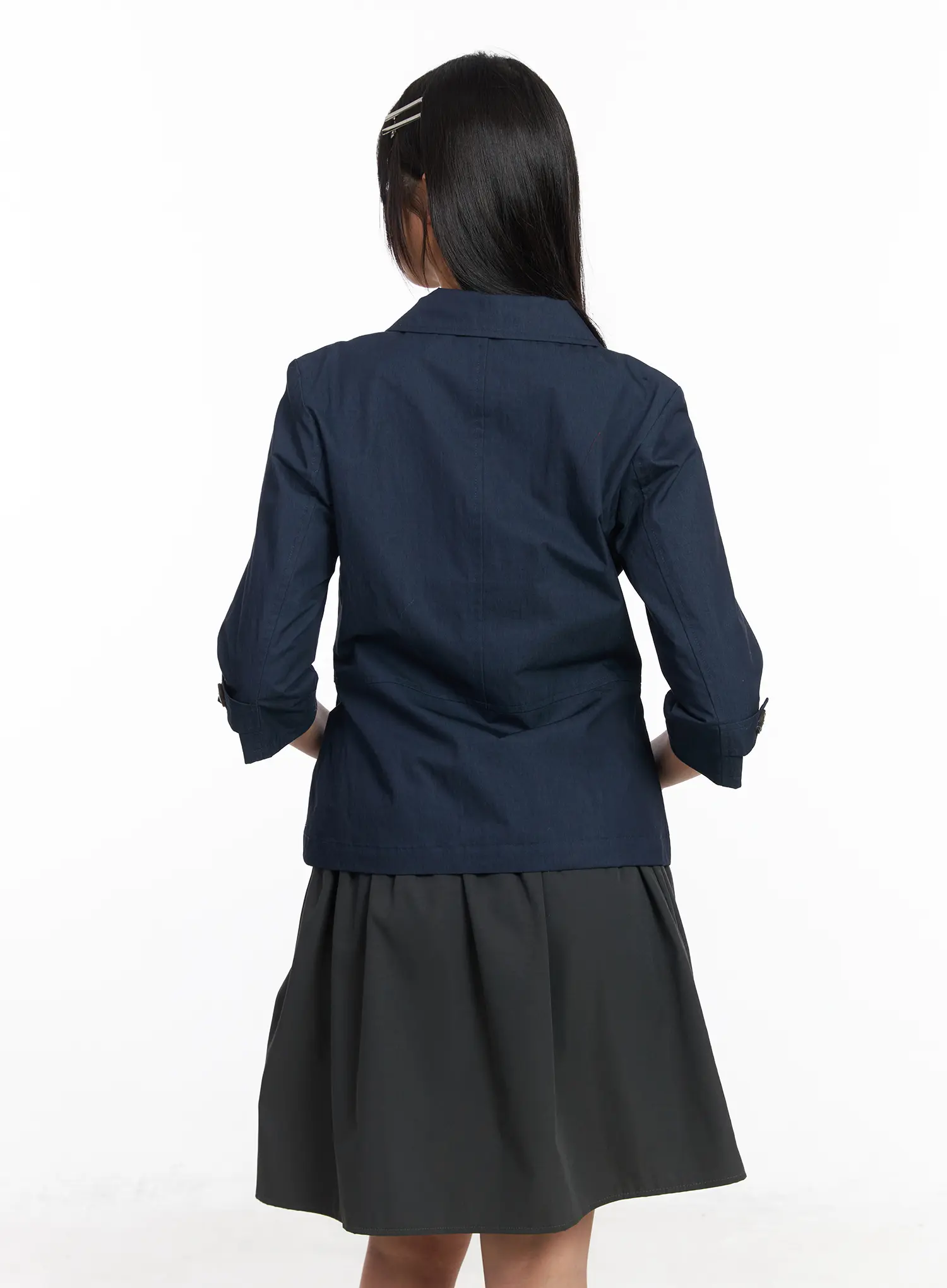 Vintage Three-Quarter Sleeve Shirt CF506 - Image 12