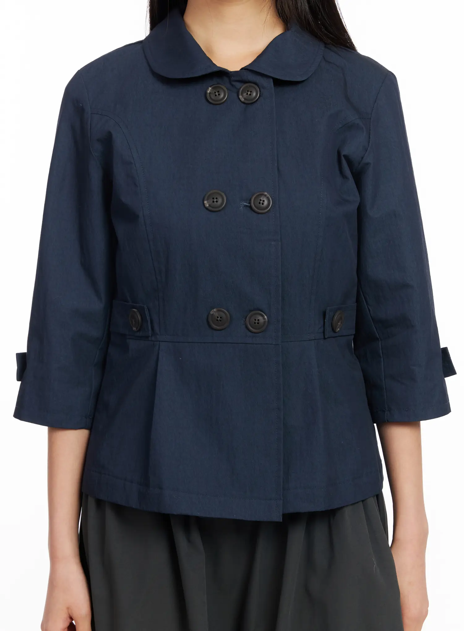 Vintage Three-Quarter Sleeve Shirt CF506 - Image 5