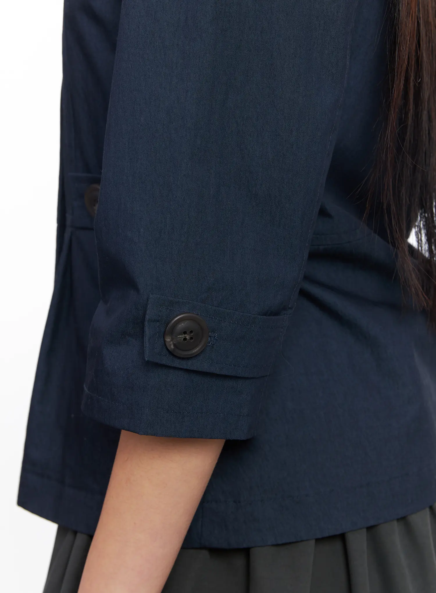 Vintage Three-Quarter Sleeve Shirt CF506 - Image 6