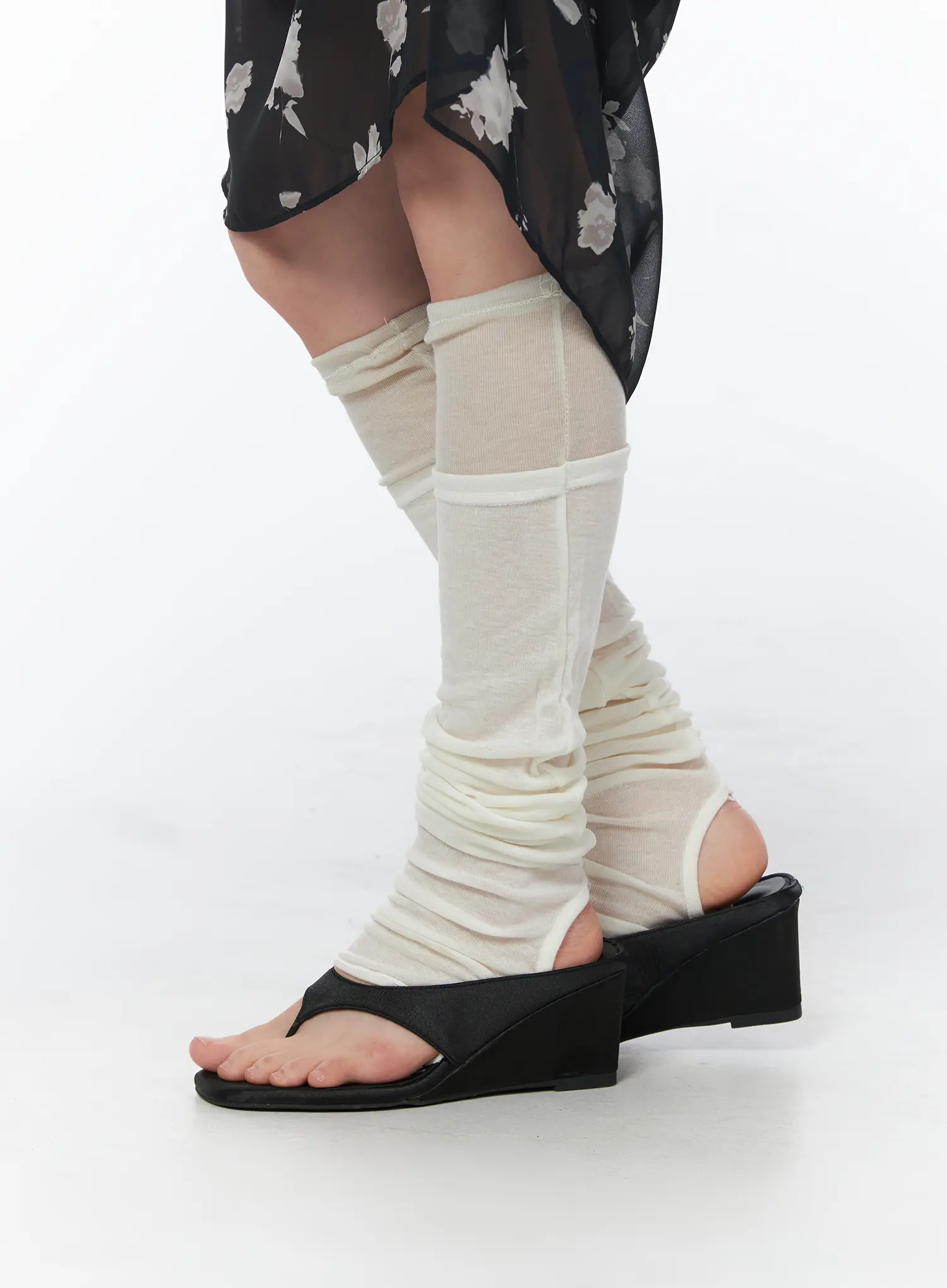 Vintage Under-Knee Socks CY508