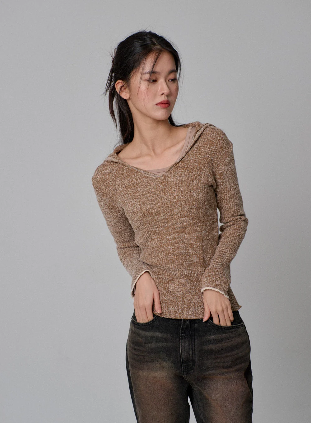 Vintage Wash Bootcut Jeans IJ310 - Image 10