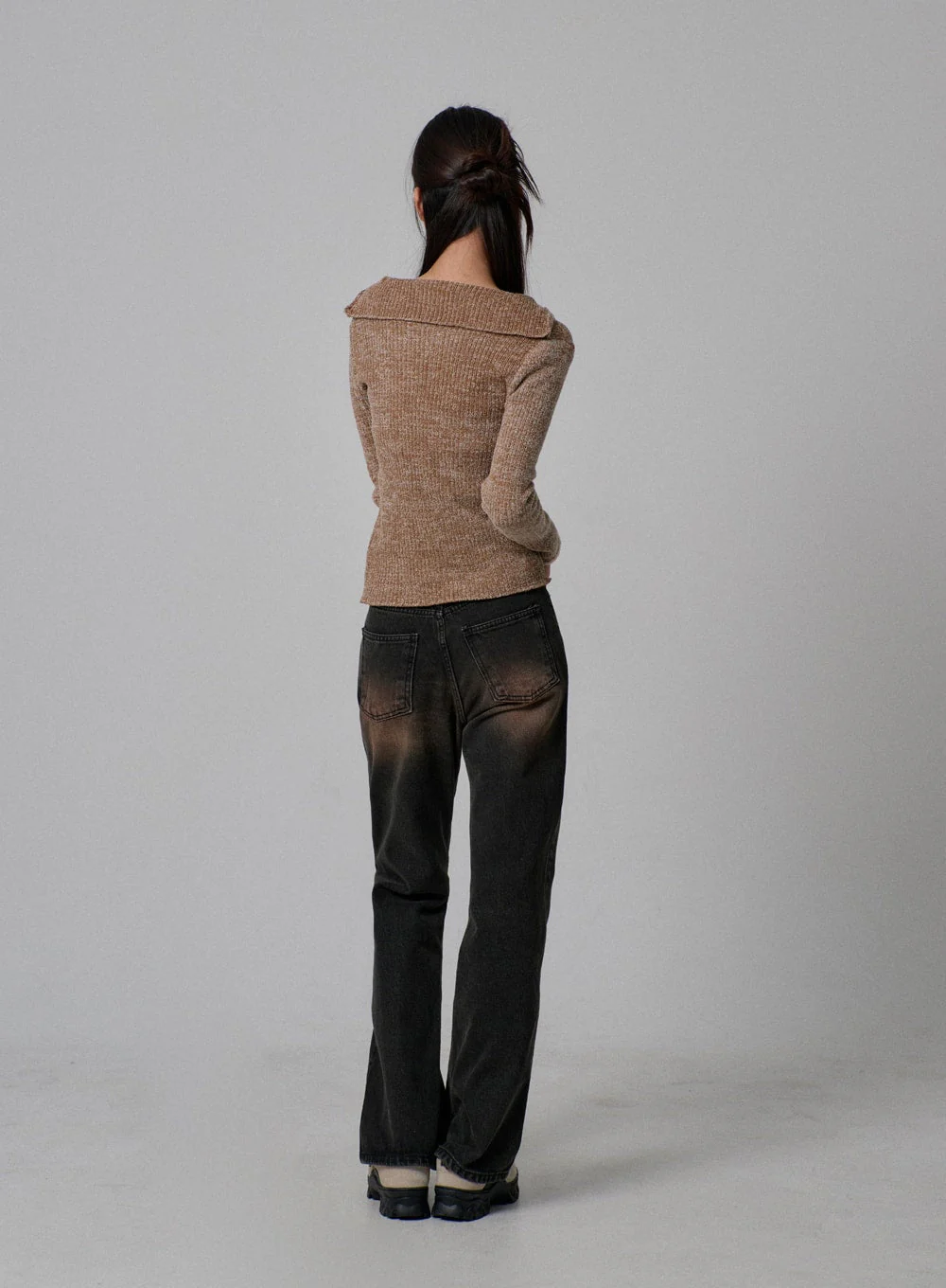 Vintage Wash Bootcut Jeans IJ310 - Image 18