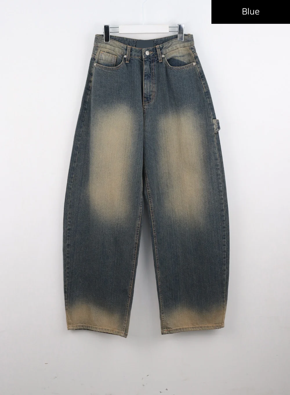 Vintage Wash Wide Leg Jeans CO306 - Image 12