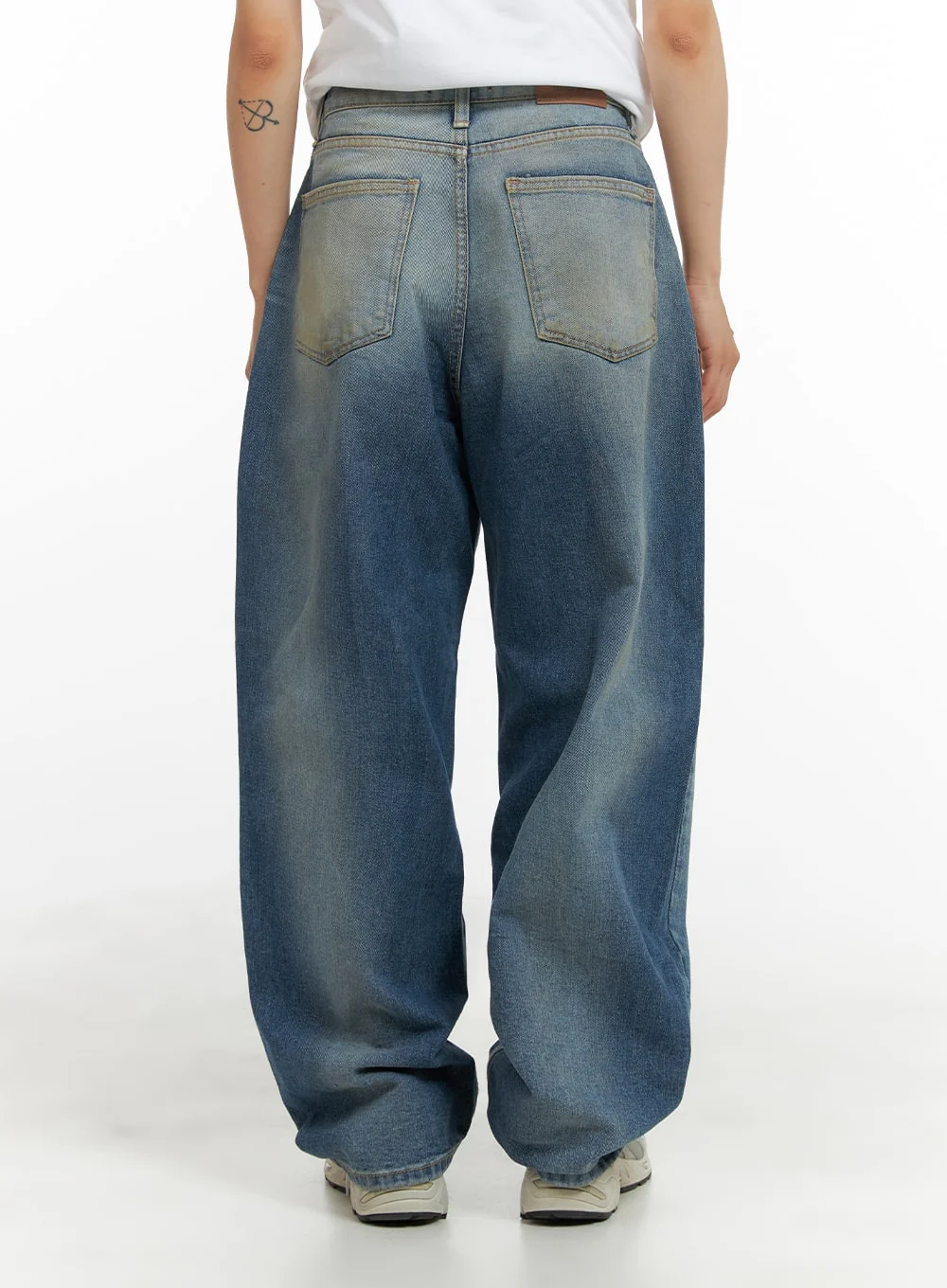 Vintage Washed Baggy Jeans CM426 - Image 5