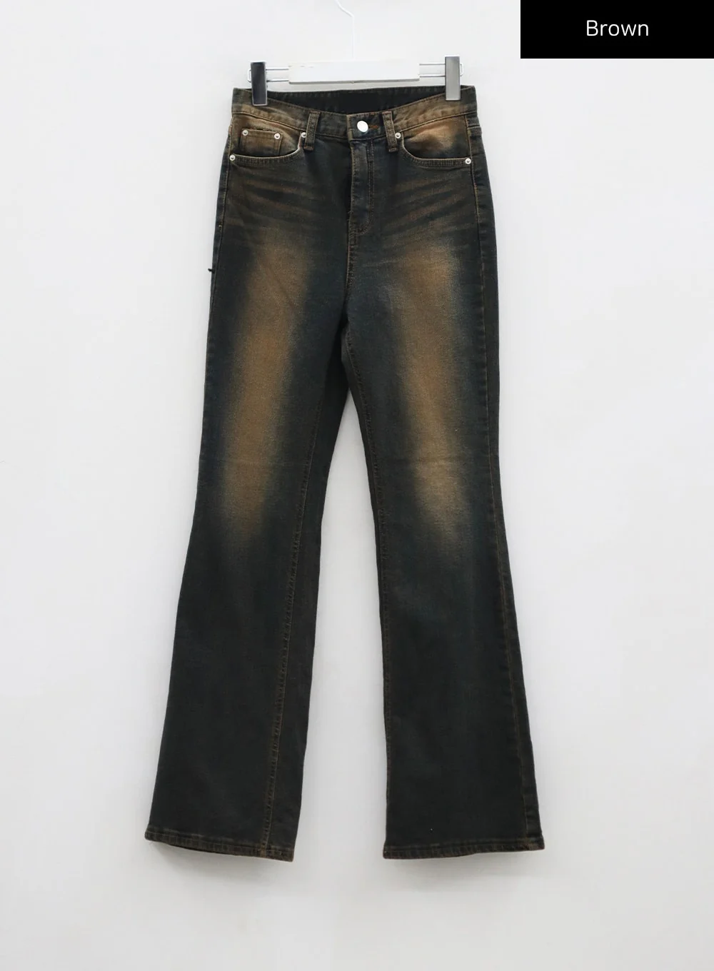 Vintage Washing Bootcut Jeans CD02 - Image 14