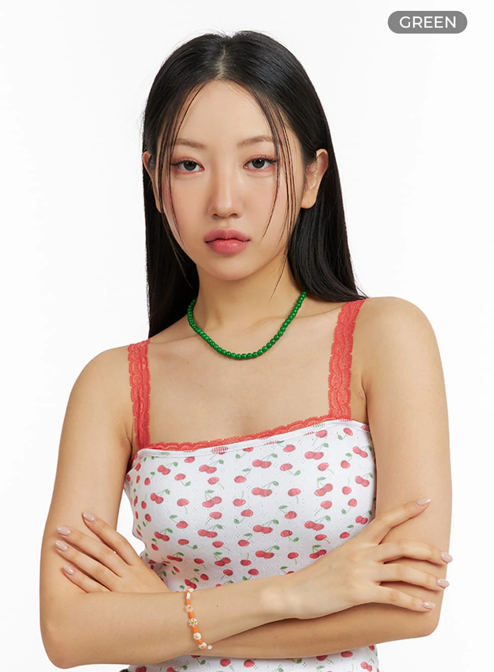 Vivid Bead Necklace IF421 - Image 4