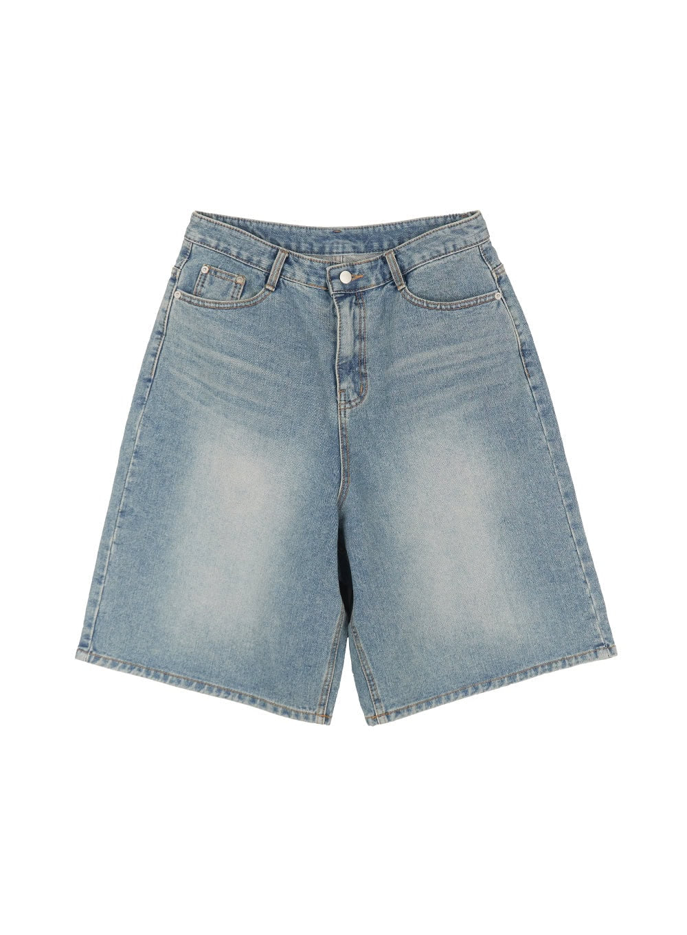 Washed Baggy Jorts IY529 - Image 12