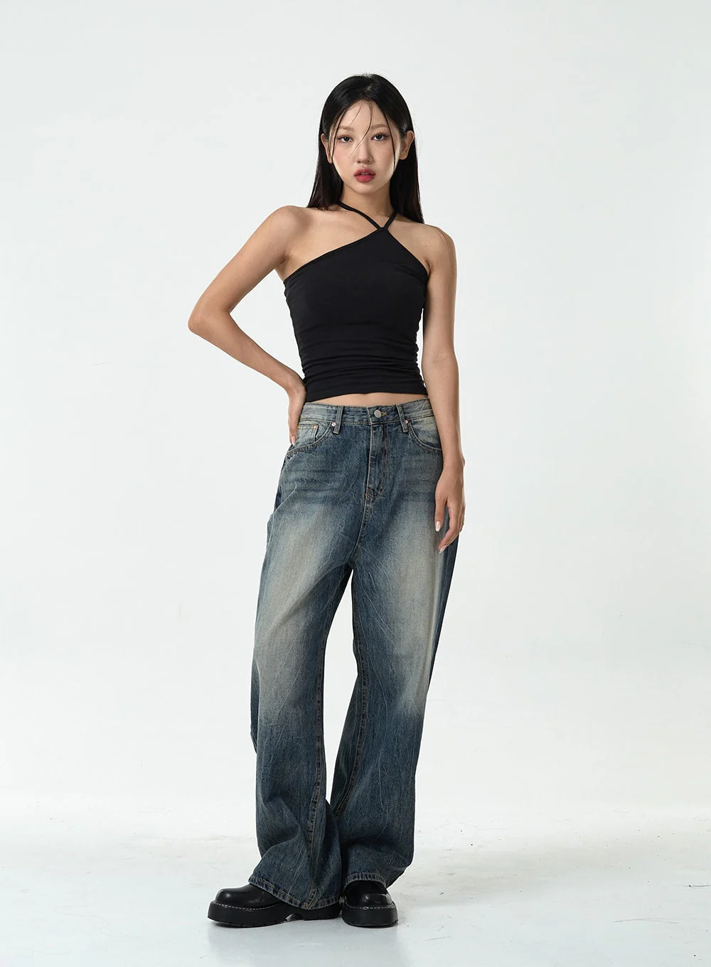 Washed Denim Pants CG10 - Image 13