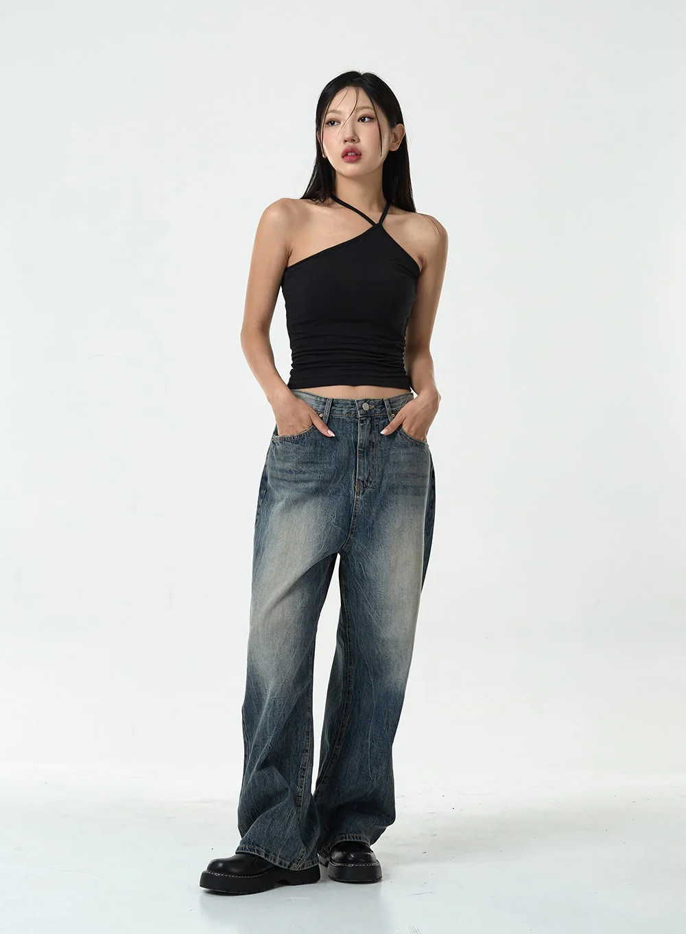 Washed Denim Pants CG10 - Image 3